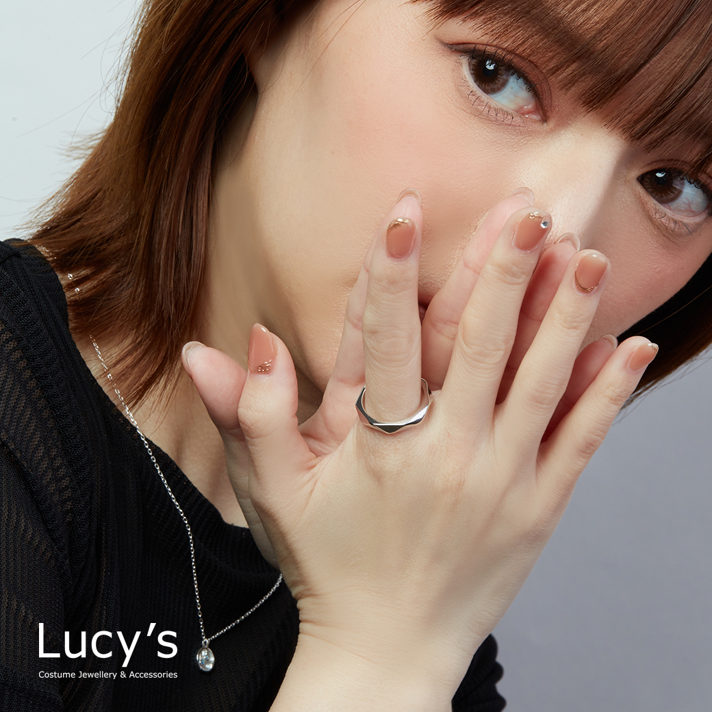 三角鑽 戒指 (121327)