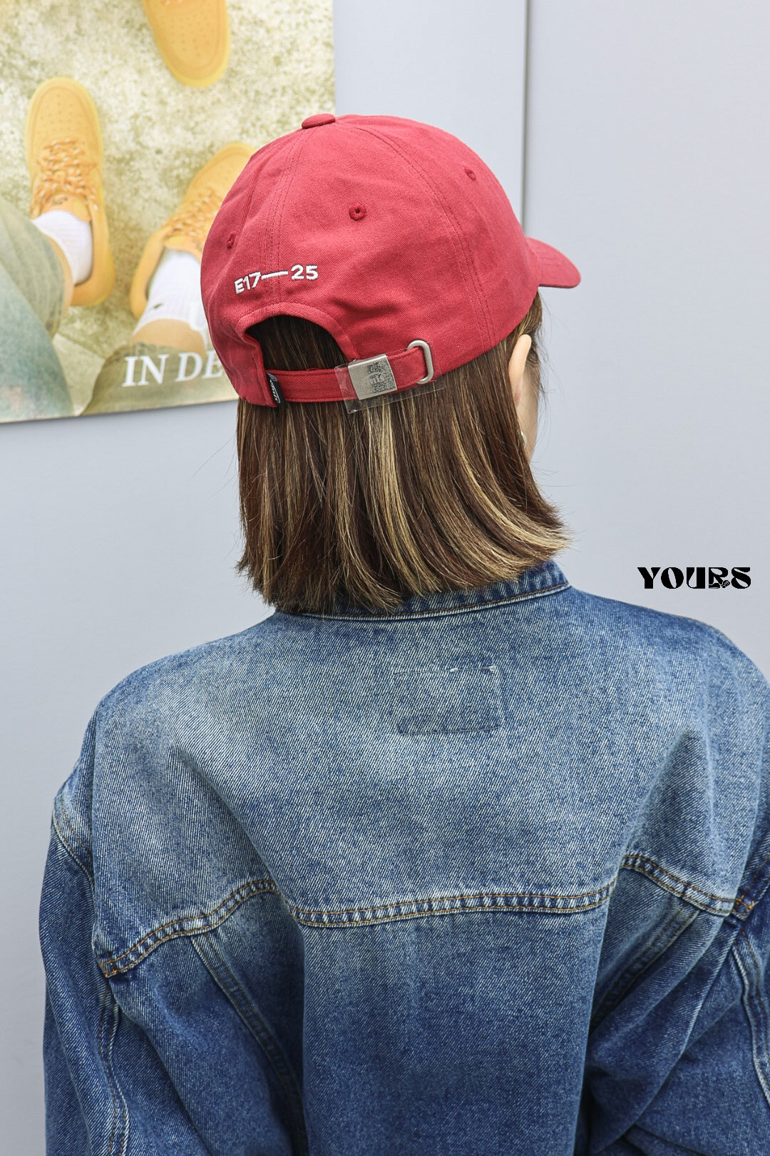 韓國 Emis 小愛心老帽棒球帽 簍空款（4colors）