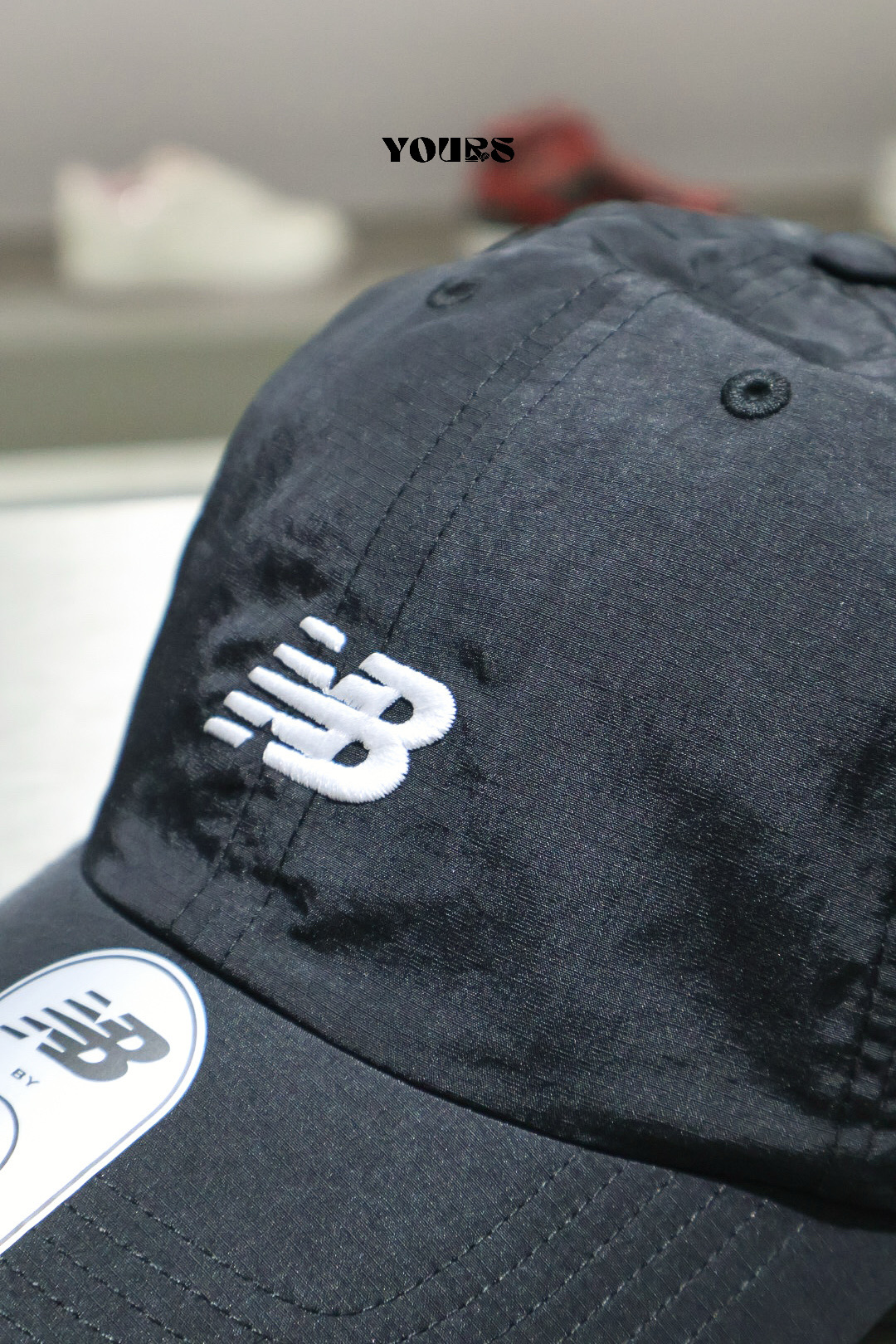 New Balance X 47 Clean Up 黑色防潑水老帽