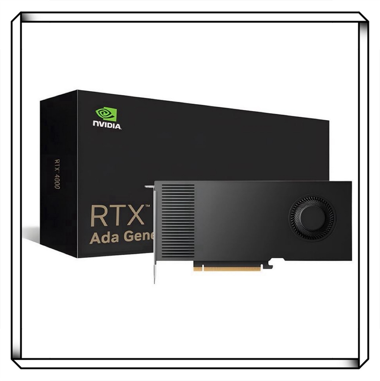 Leadtek 麗臺 NVIDIA RTX 4000 SFF Ada 顯示卡 20GB GDDR6 專業繪圖卡 顯示卡