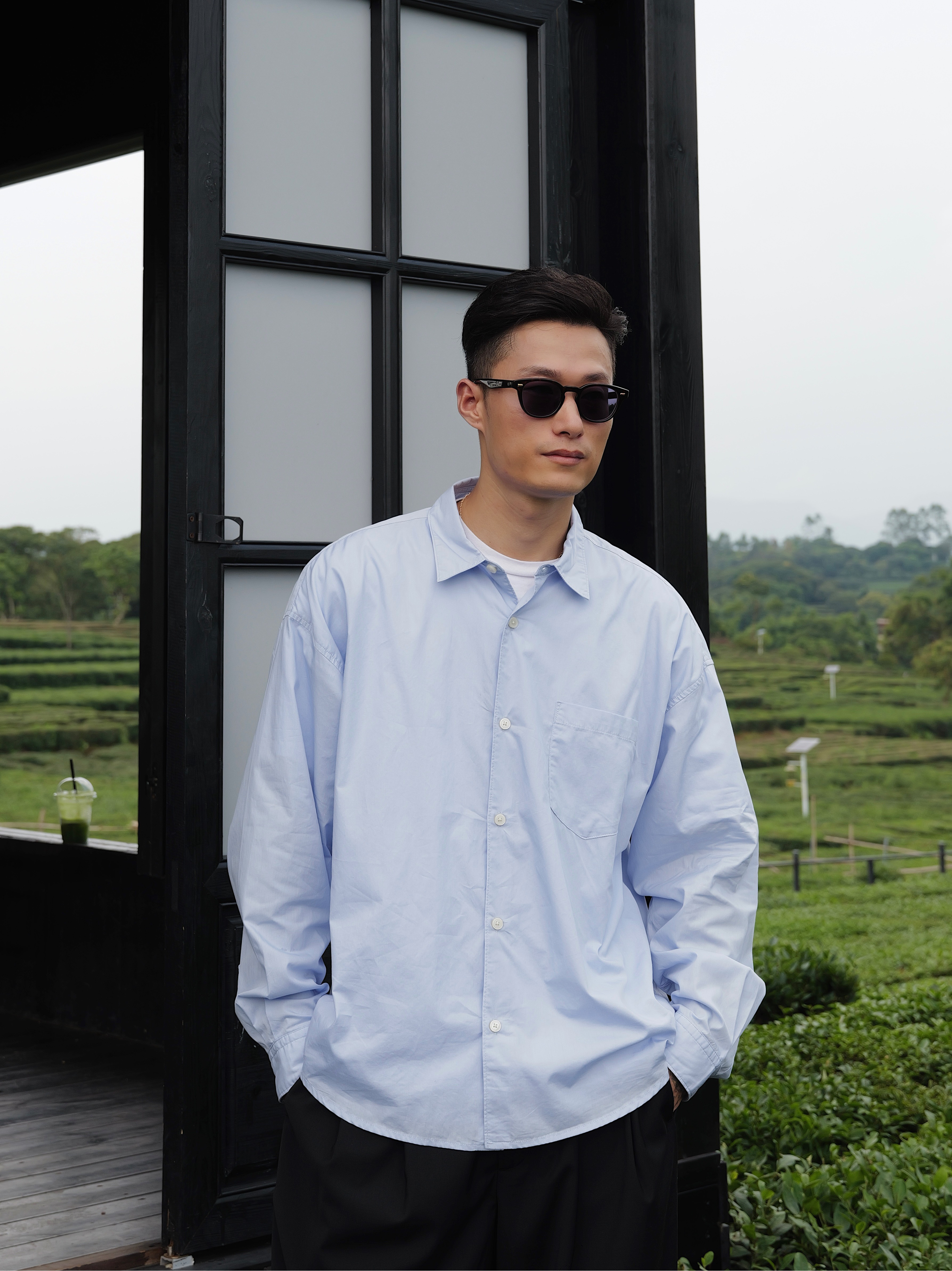 Unbent 25 A/W 純色抗皺長袖襯衫