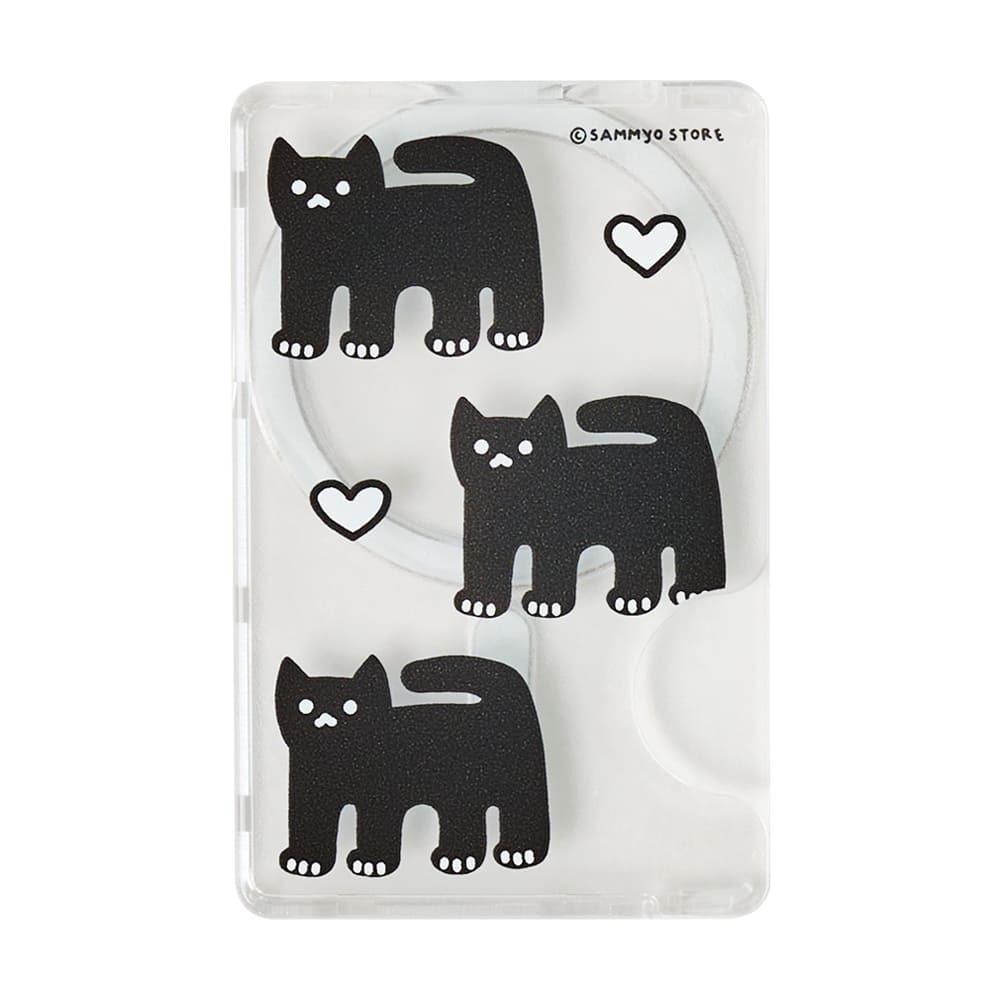 Sammyo store 磁吸卡套 / 愛心貓-CS_SM_CL02