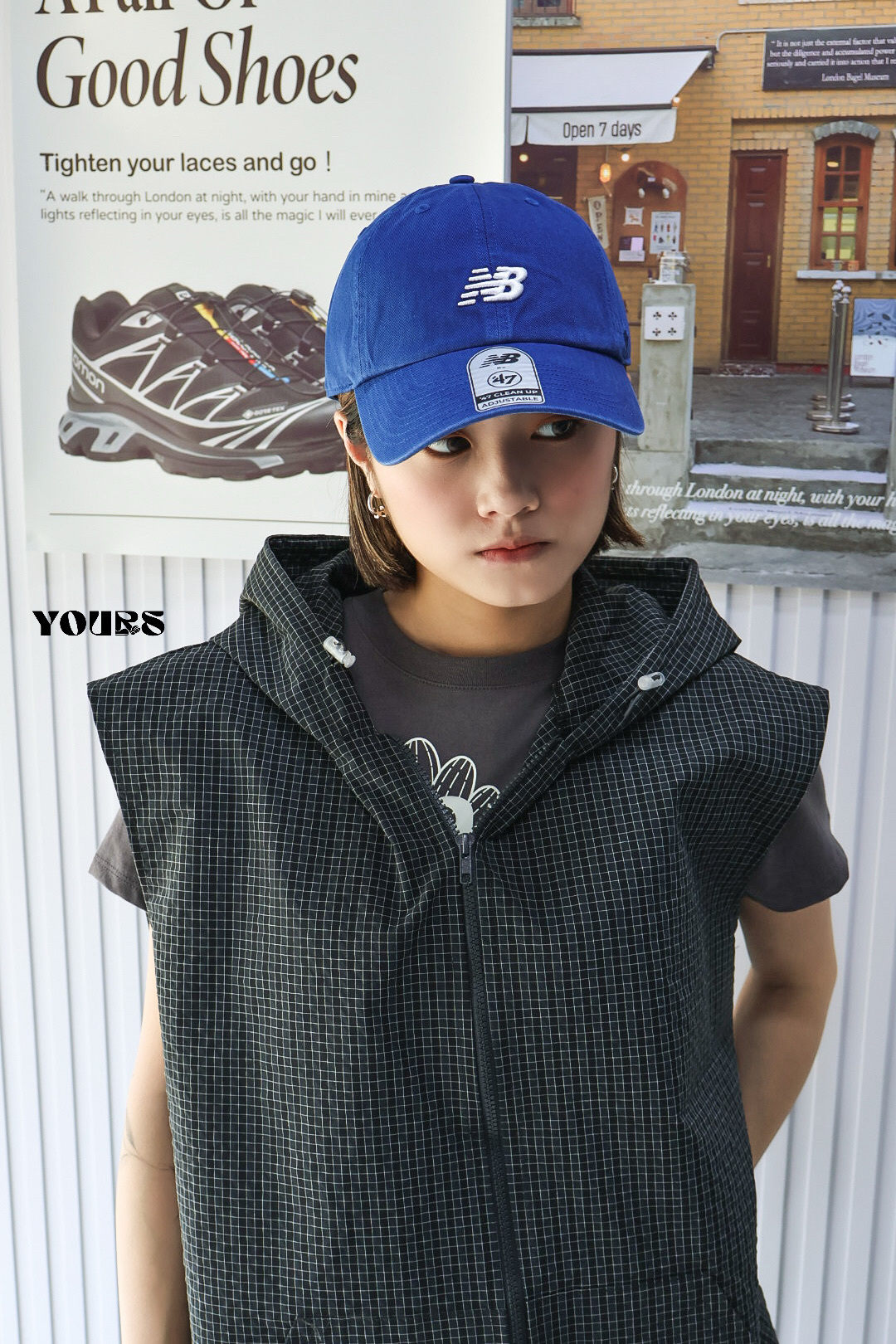 New Balance X 47 Clean Up 老帽（2colors）