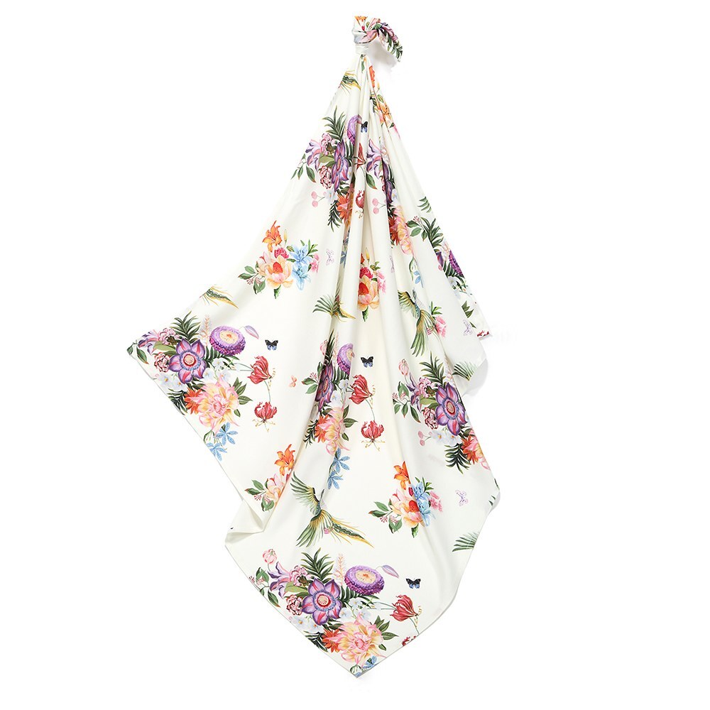 La Millou波蘭 竹纖涼感巾｜抗菌包巾｜天堂鳥花園