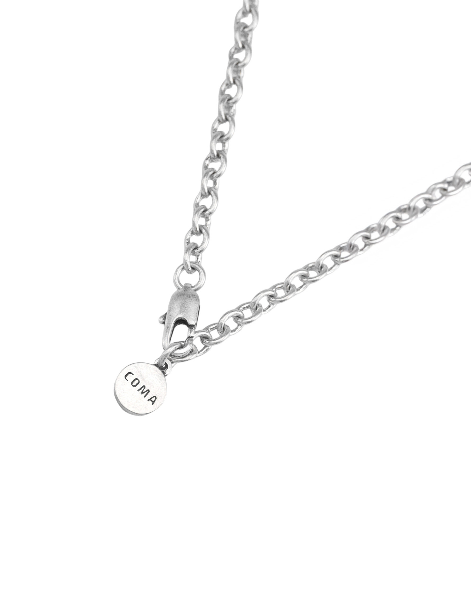 COMA REALITY FRINGE NECKLACE Sterling Silver