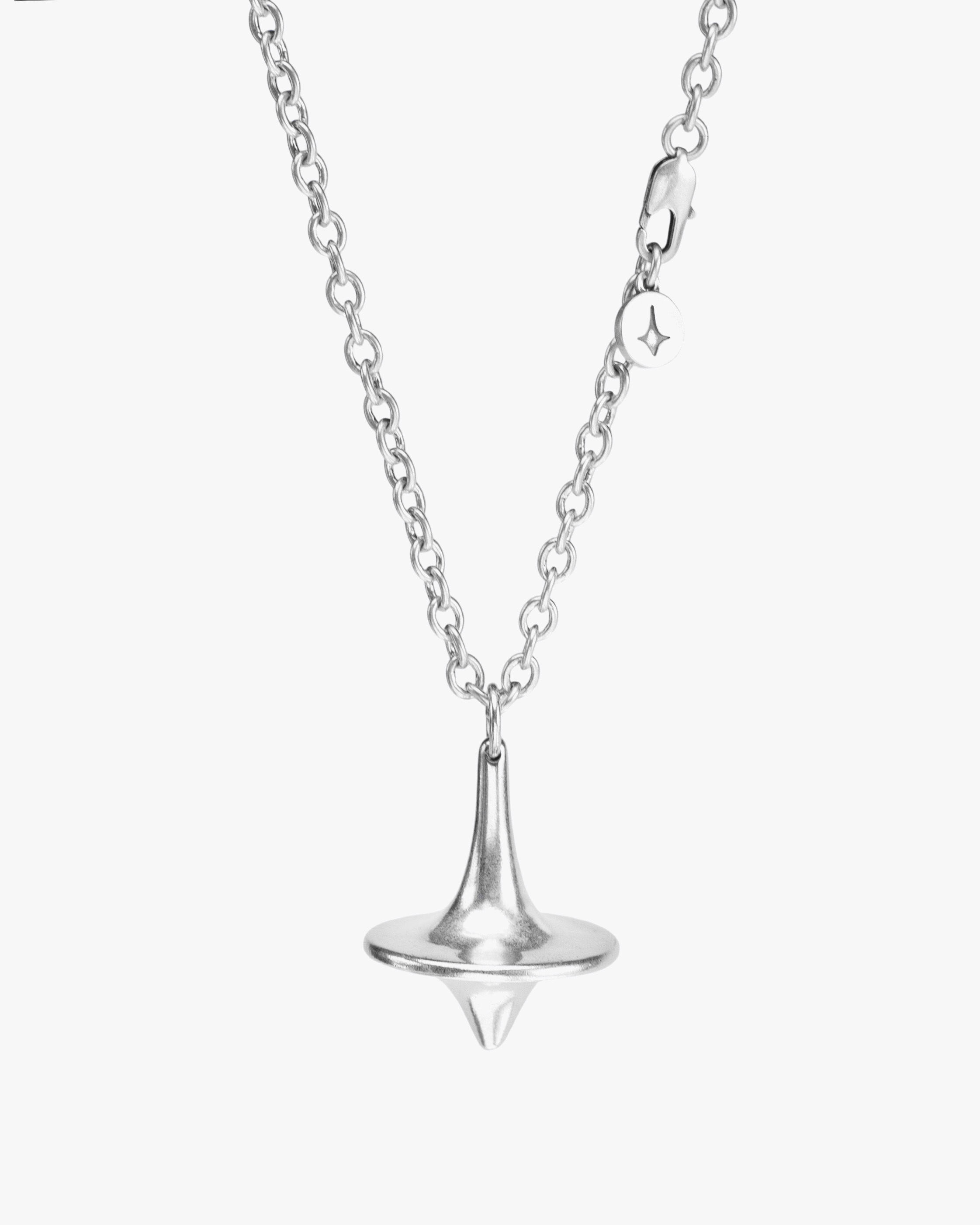 COMA REALITY FRINGE NECKLACE Sterling Silver