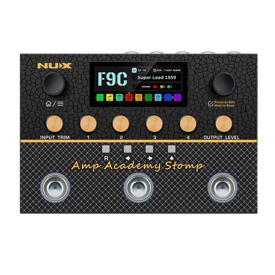 Nux Amp Academy Stomp 效果器【宛伶樂器】