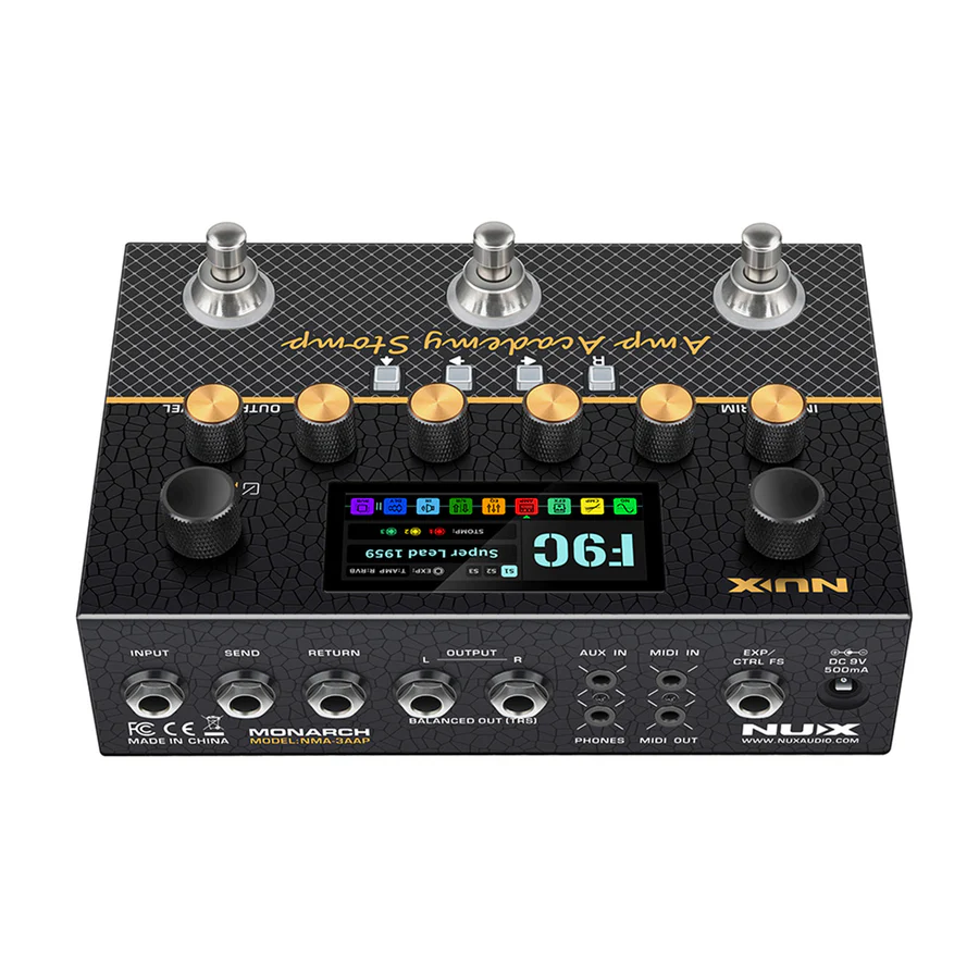 Nux Amp Academy Stomp 效果器【宛伶樂器】