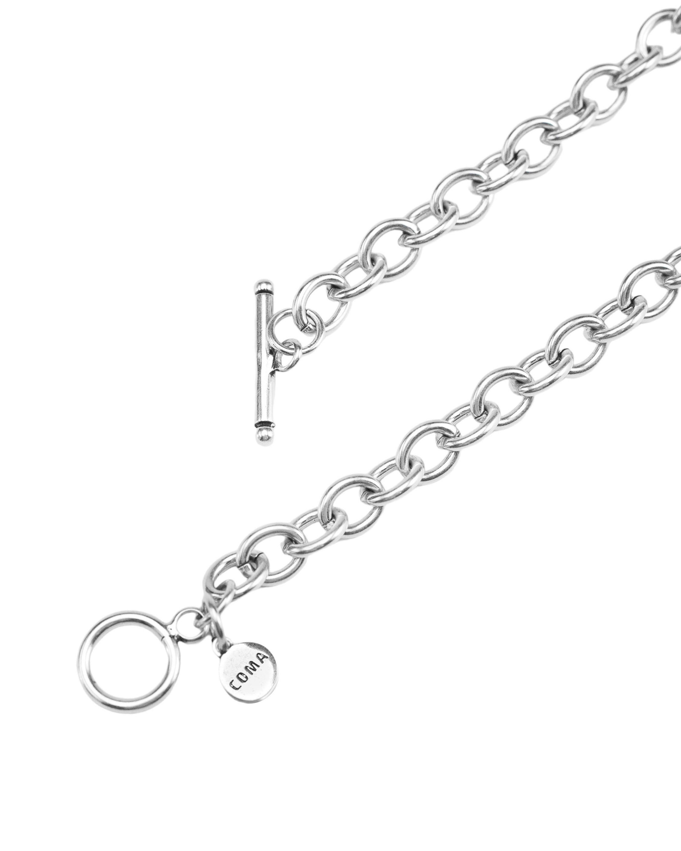 COMA INERTIA LOOP NECKLACE Sterling Sliver