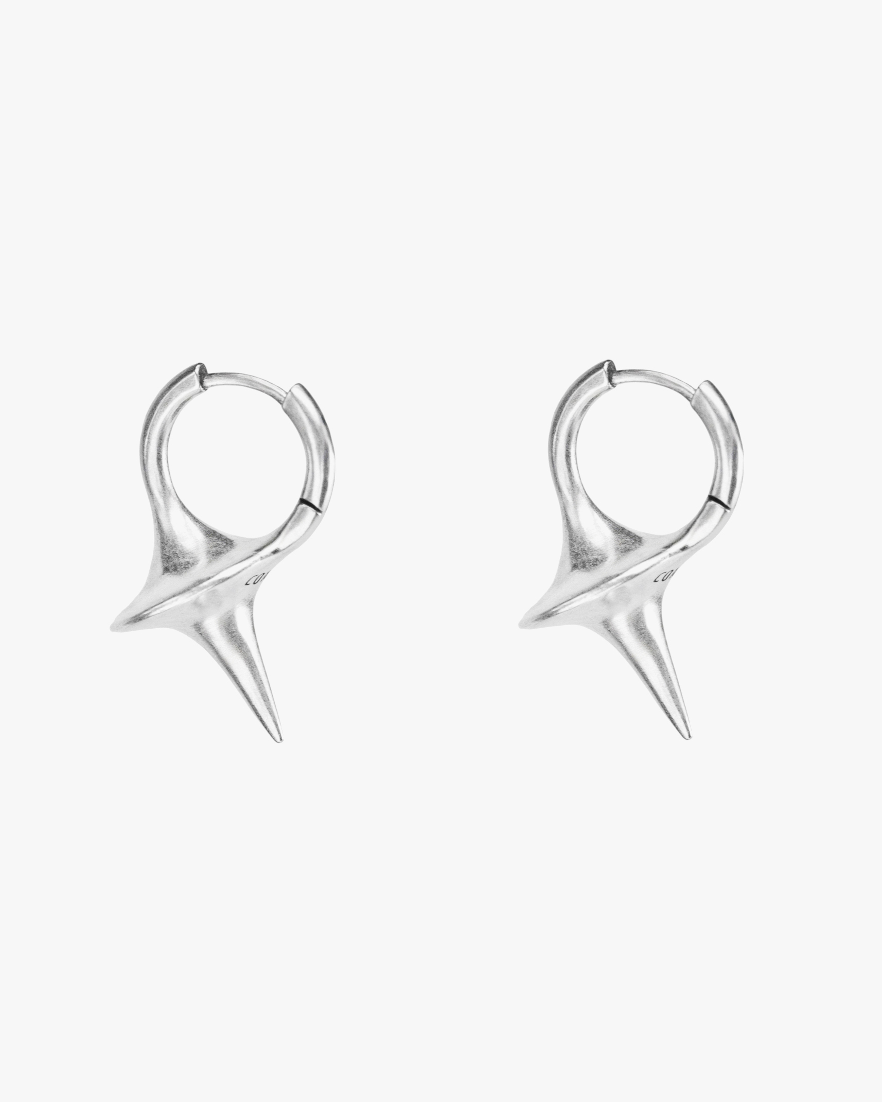 COMA REALITY FRINGE EARRING Sterling Silver