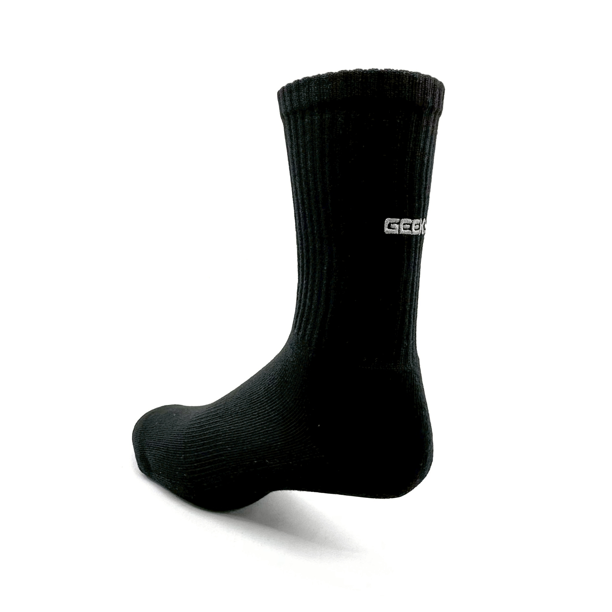 GEEKY LOGO長襪-黑