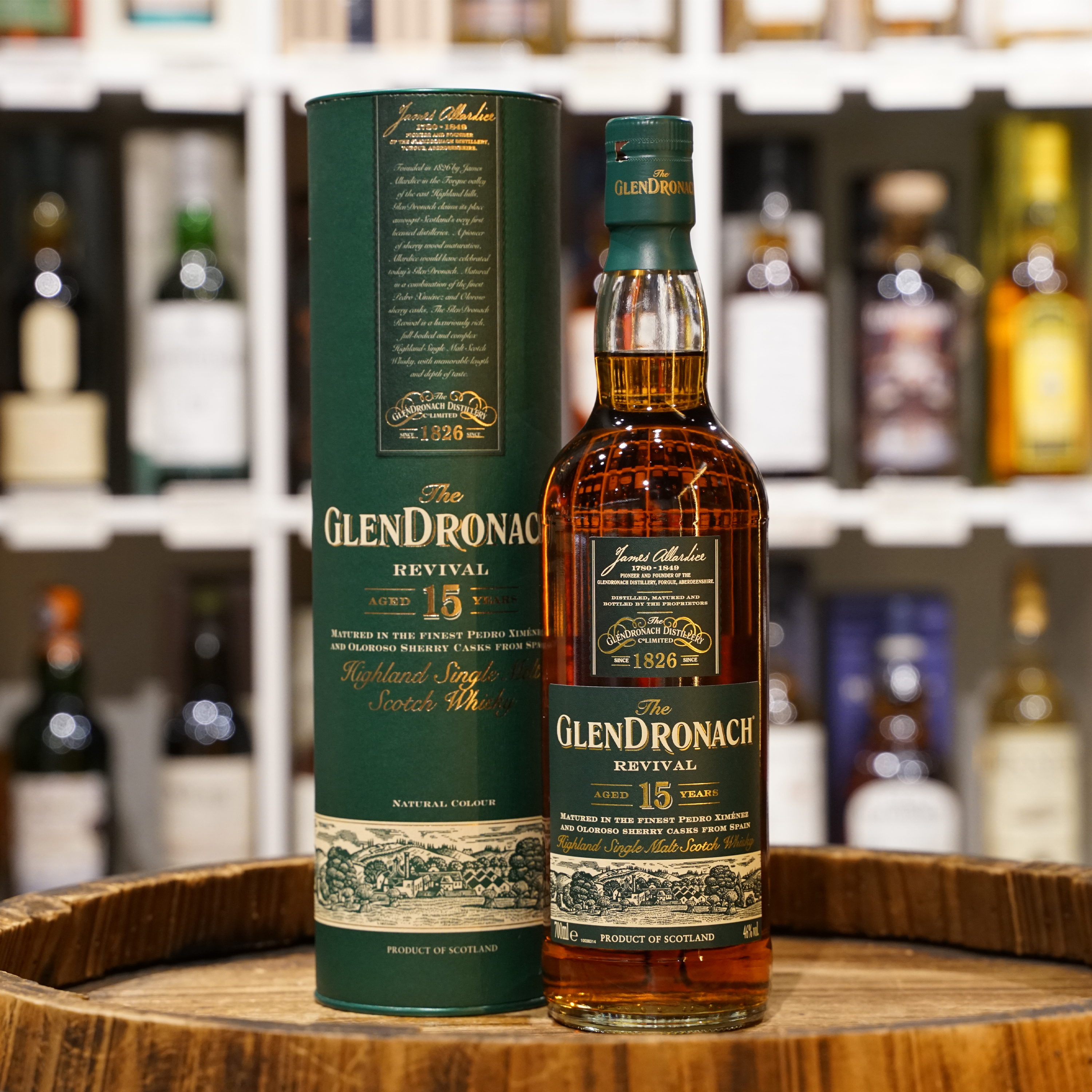 Glendronach Revival 15 Year Old Single Malt Scotch Whisky