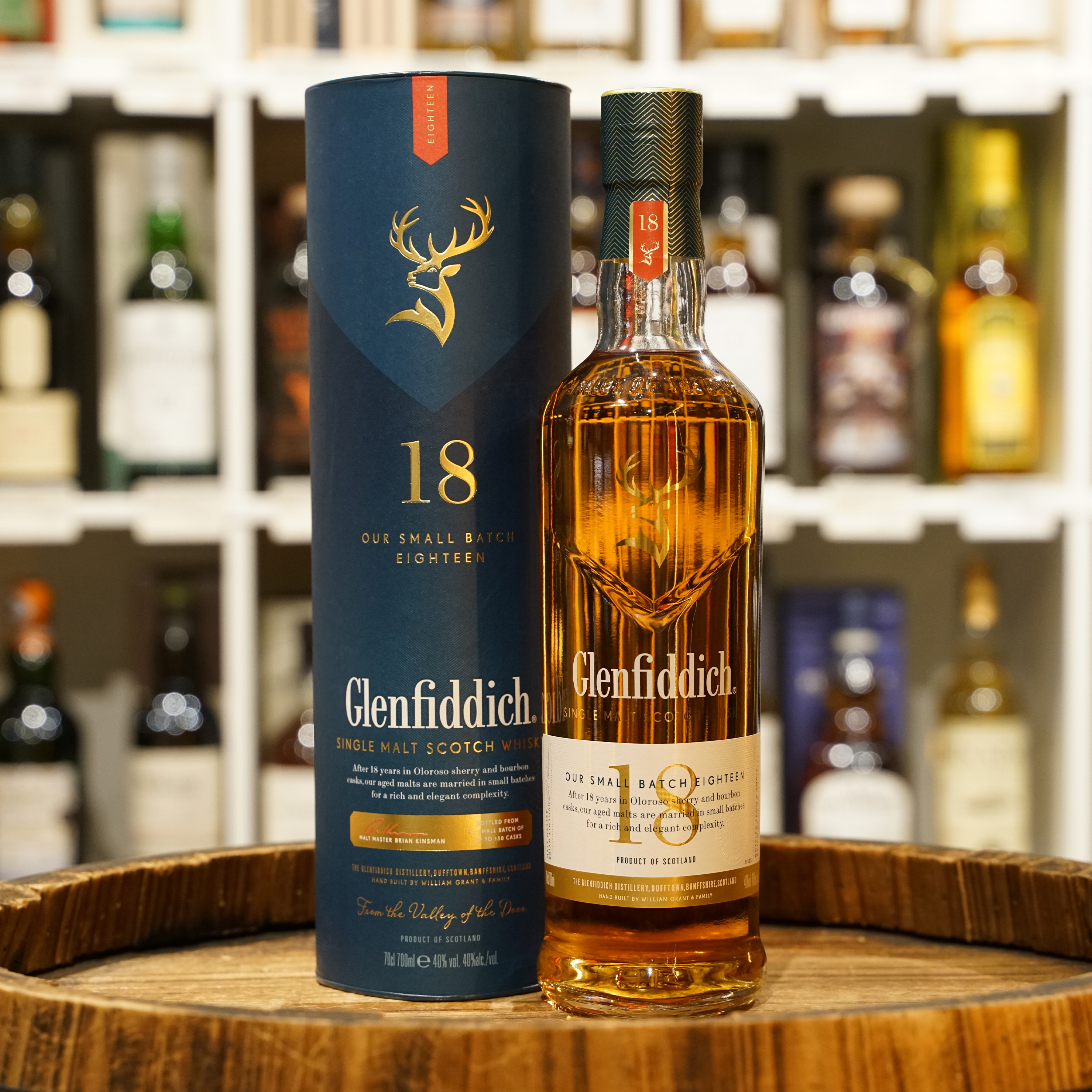 Glenfiddich 18 Year Old Single Malt Scotch Whisky