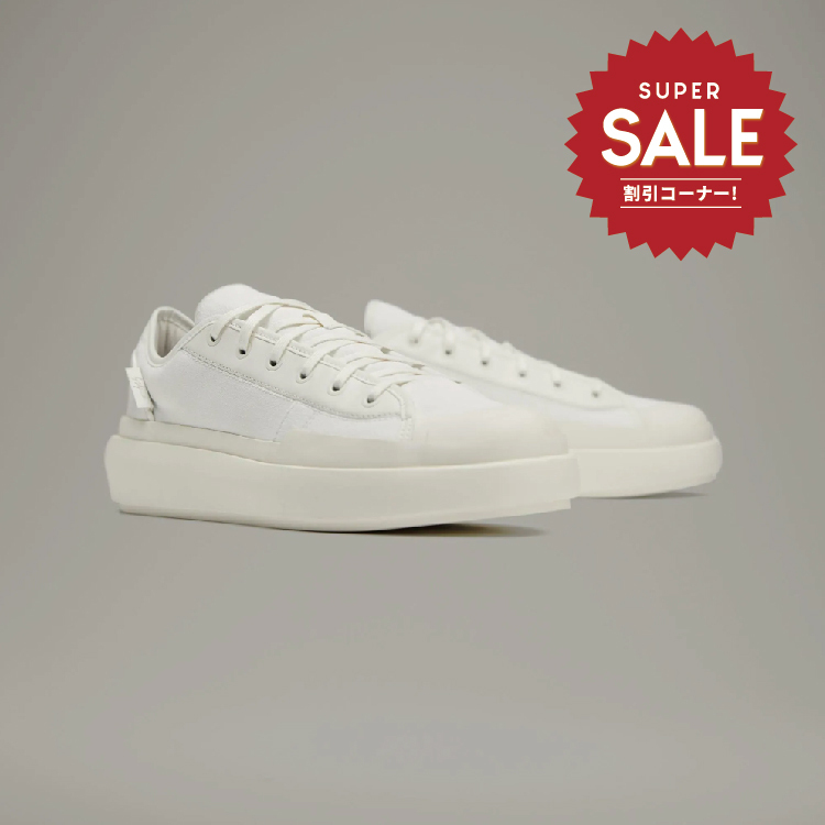 【 Y-3 AJATU COURT LOW 頂級鞋款 - 白 】