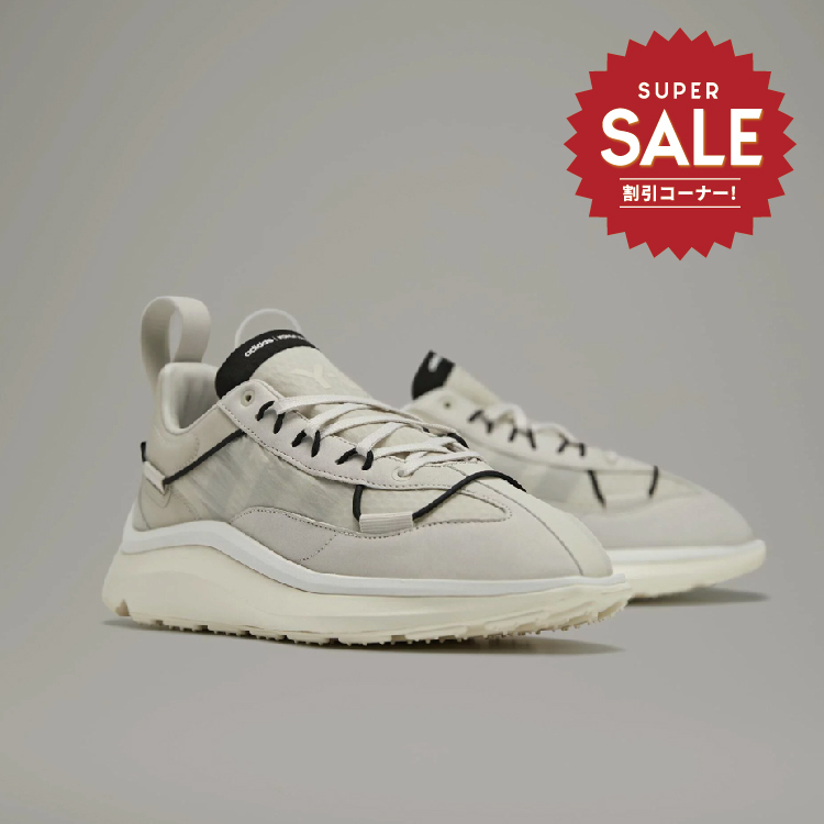 【 Y-3 SHIKU RUN 頂級鞋款 - 白灰 】
