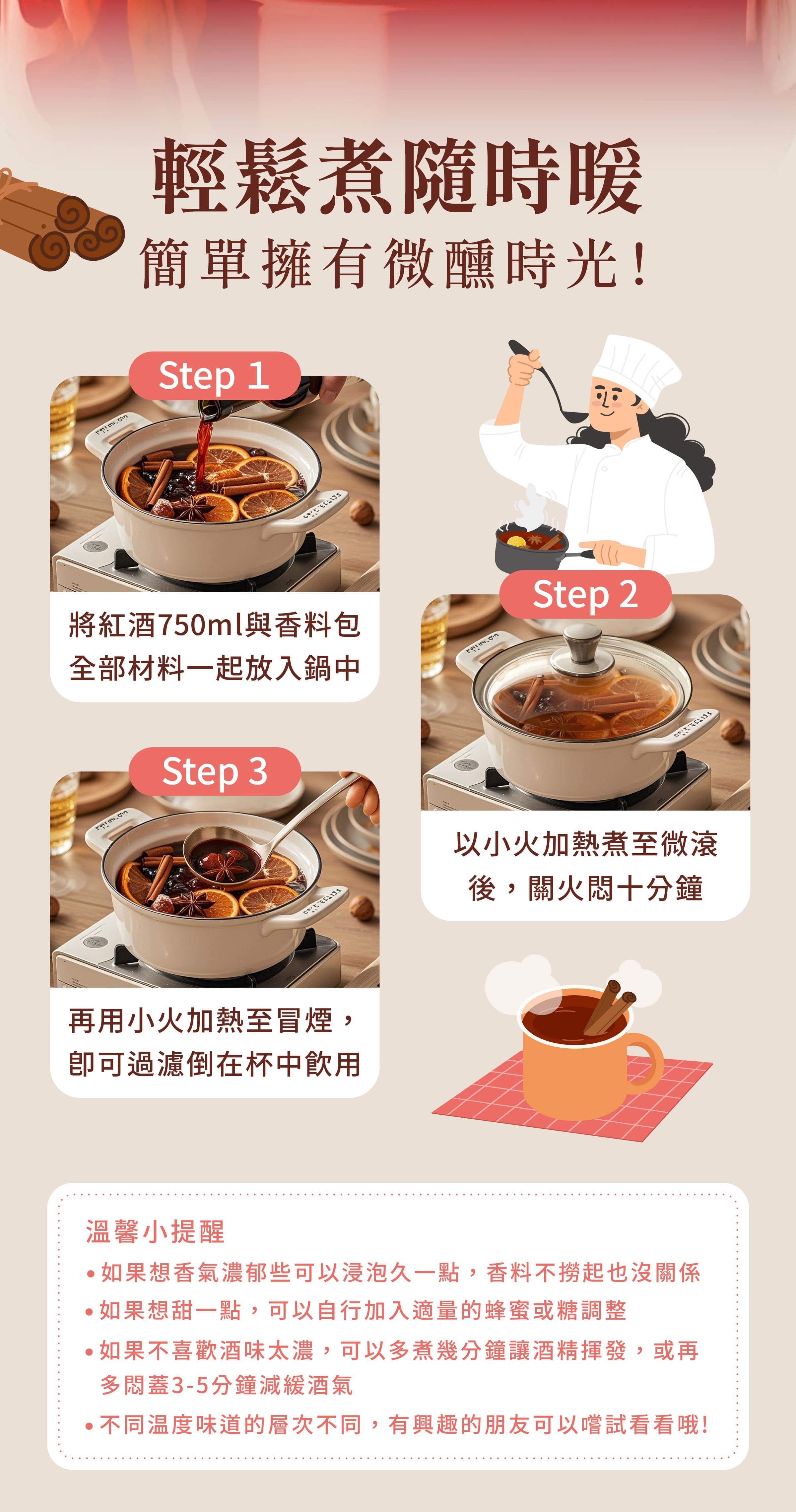 登義紅酒香料包_桂族世家使用方式