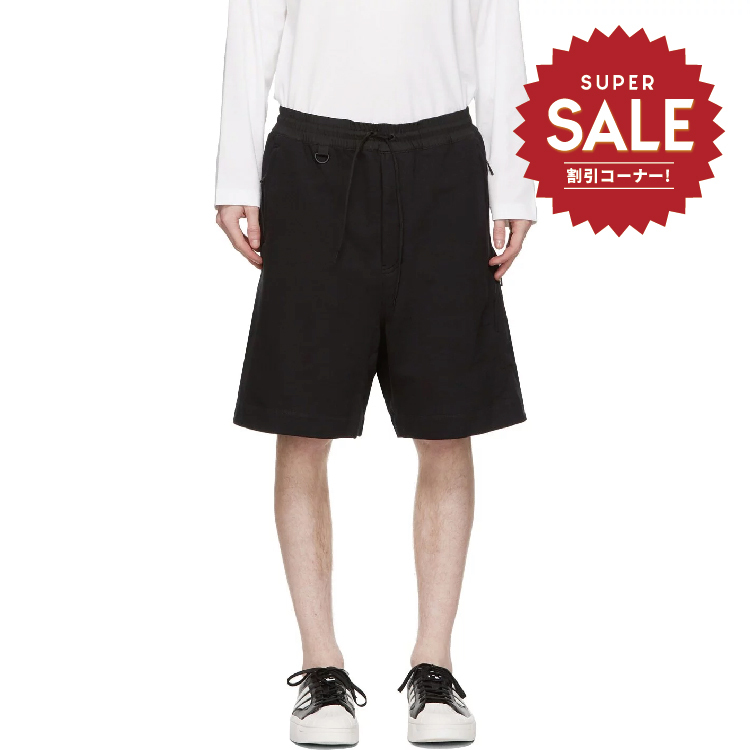 【 Y-3 M CL TRY UT SHT 運動棉短褲 - 黑 】