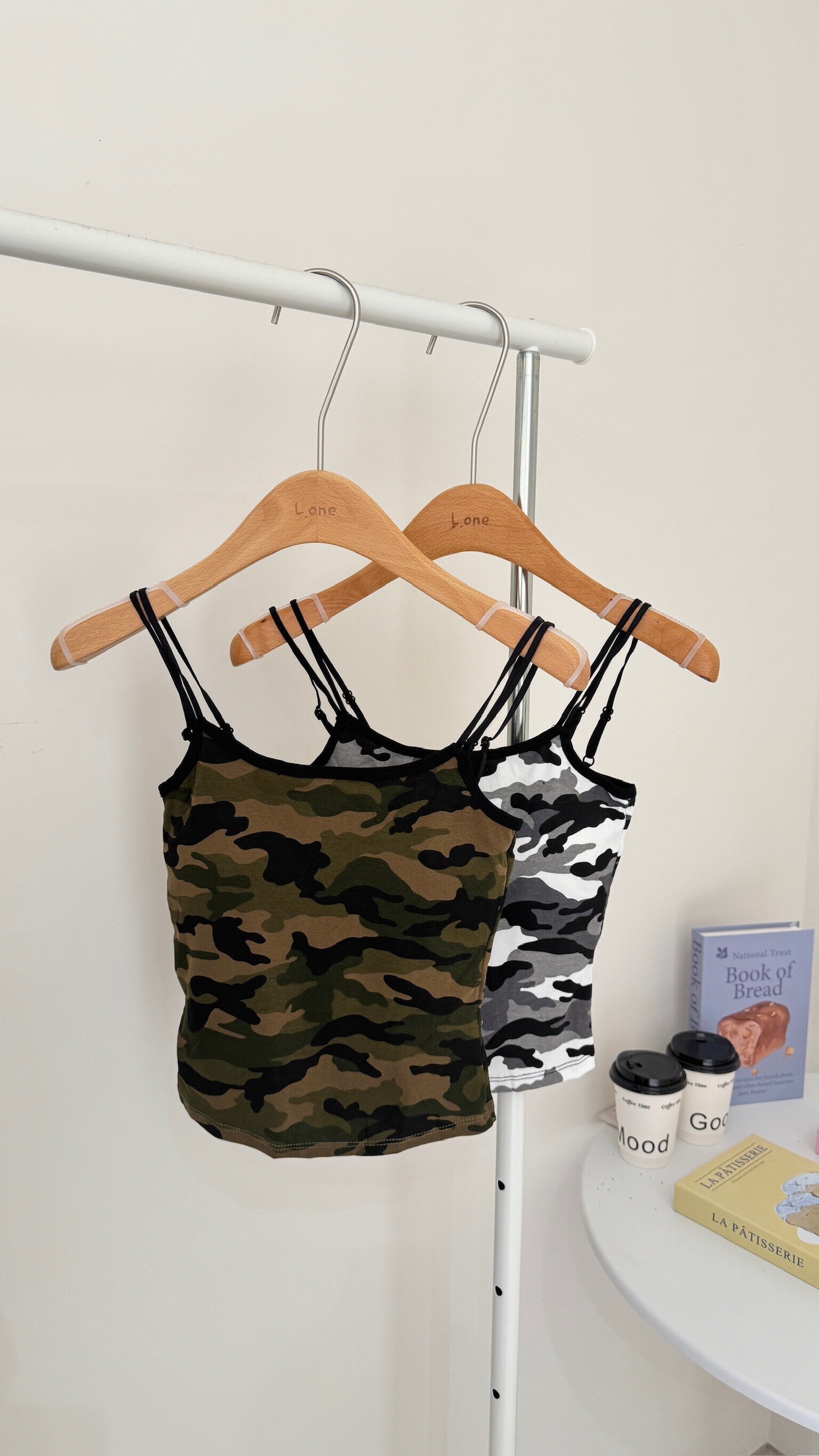 迷彩細肩小可愛