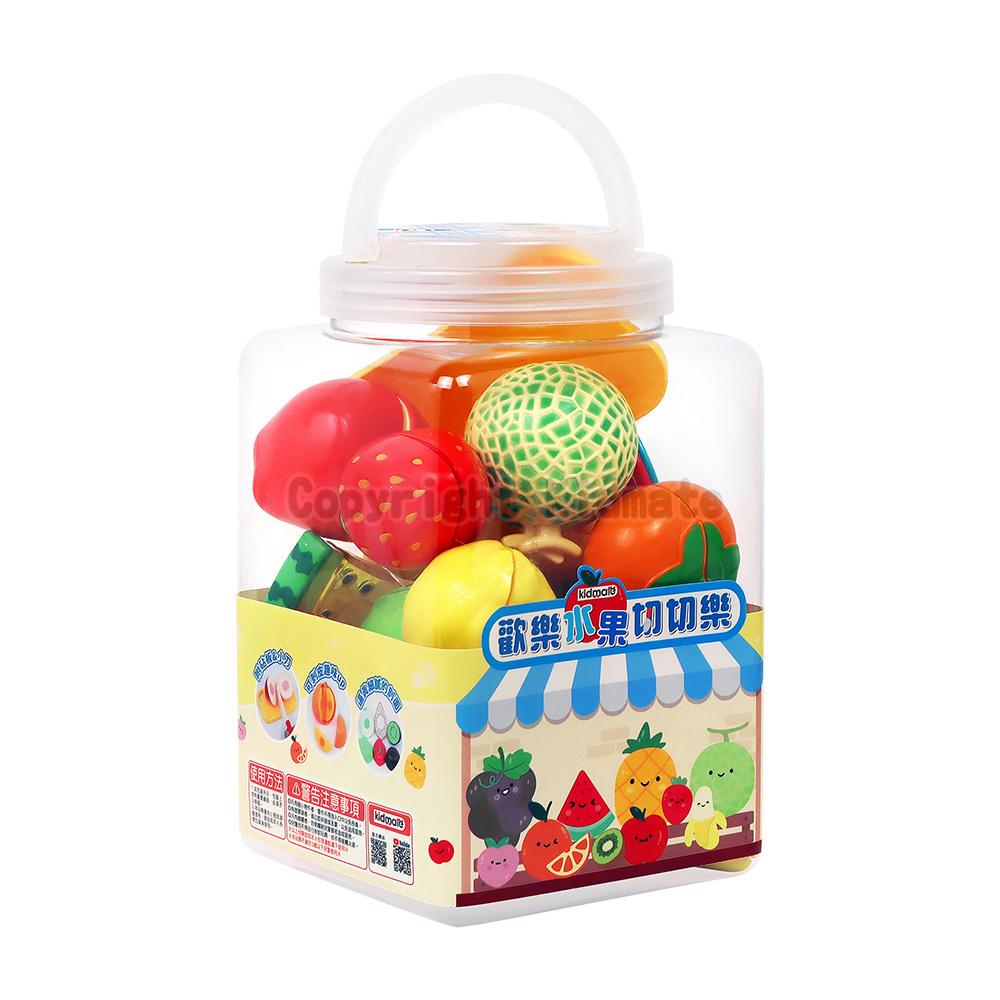 《 KIDMATE 》 歡樂水果切切樂21pcs