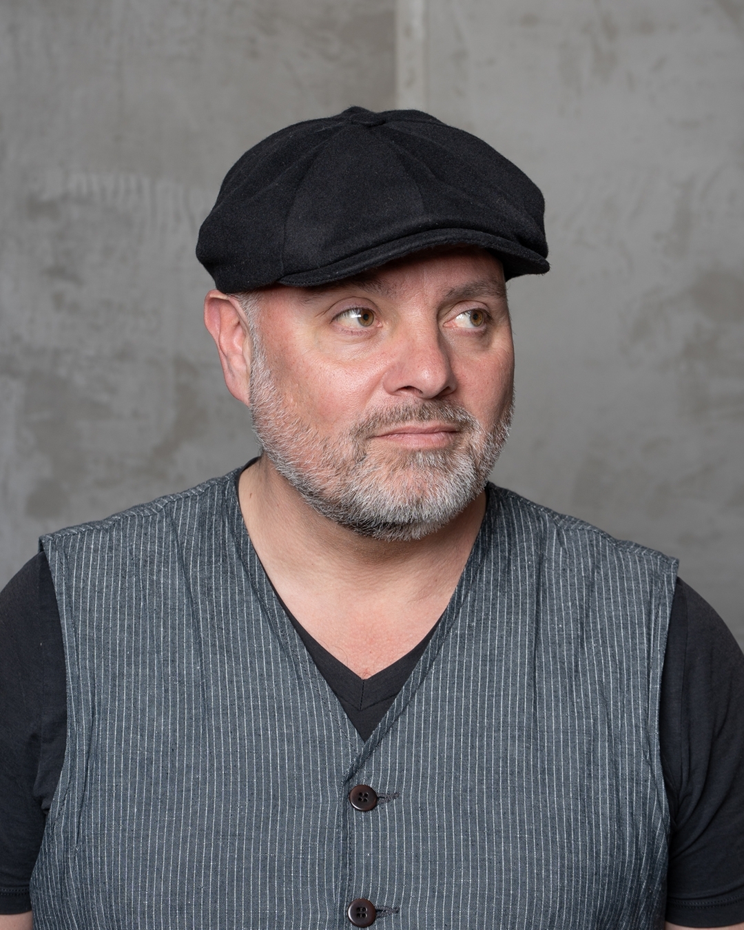 PIKE BROTHERS - 1928 NEWSBOY CAP / BLACK