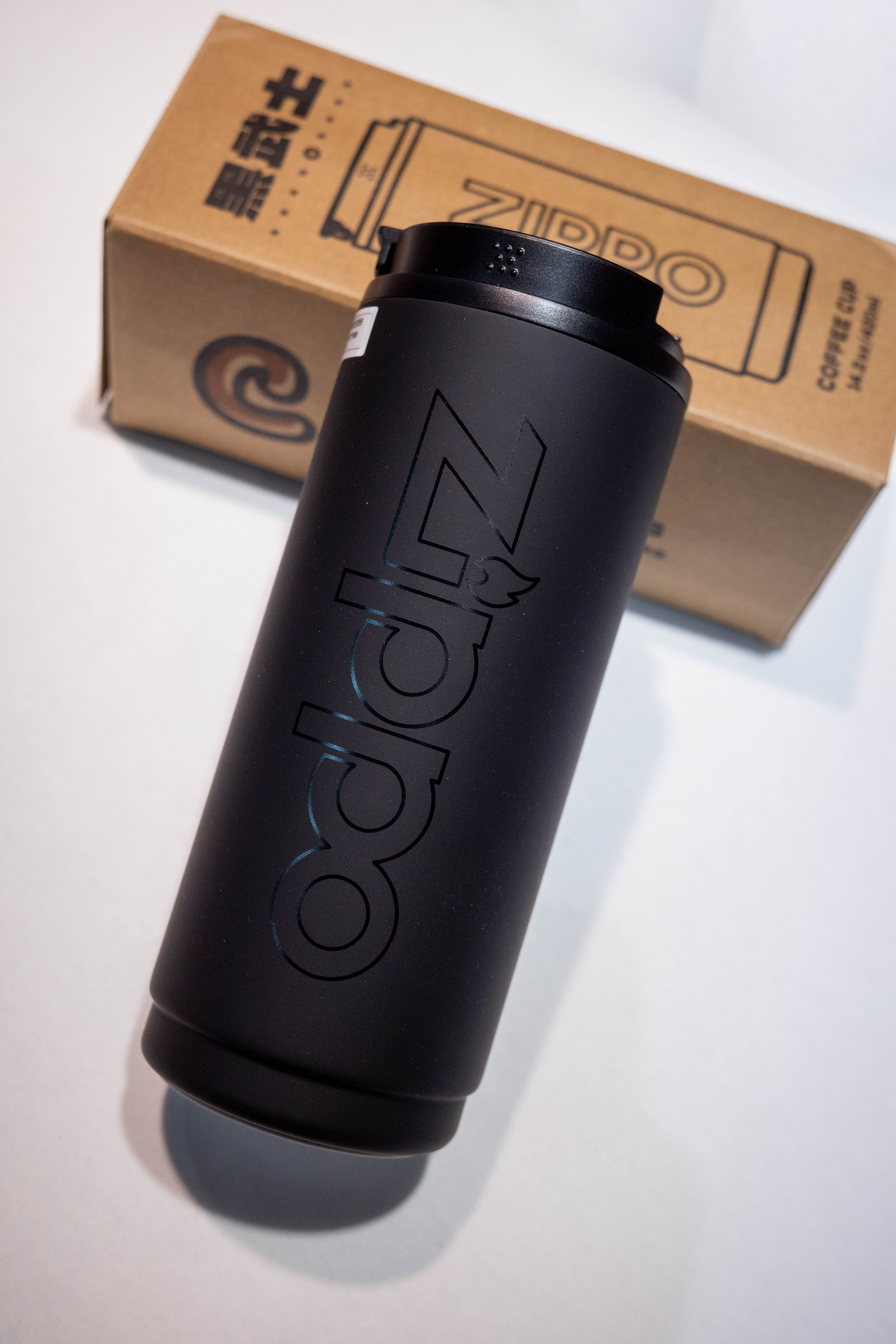 Zippo 城市系列黑武士咖啡保溫杯 70mm*175m 14.2oz