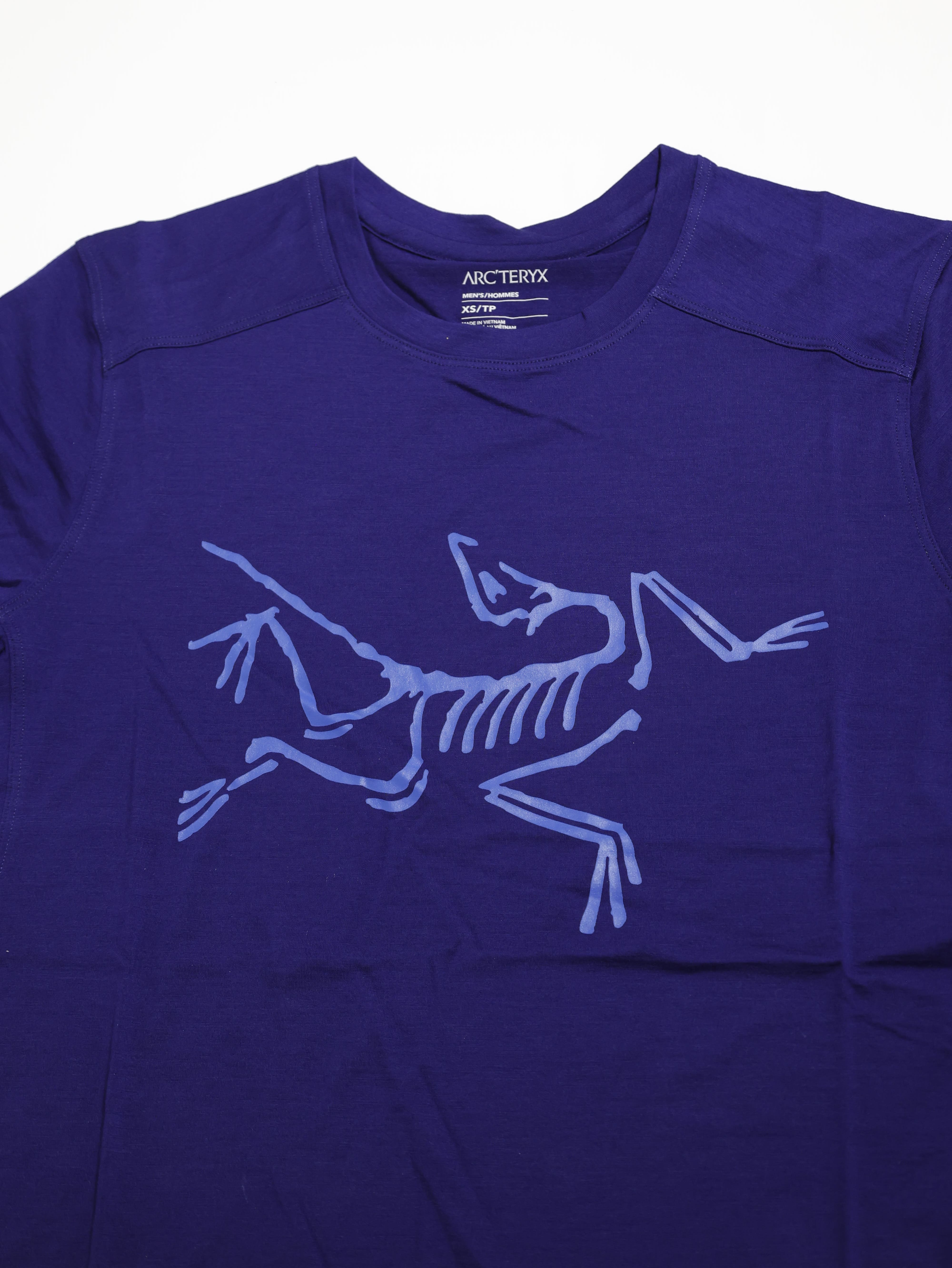 ARCTERYX 始祖鳥 男 lonia Logo 羊毛短袖圓領杉 X000006796