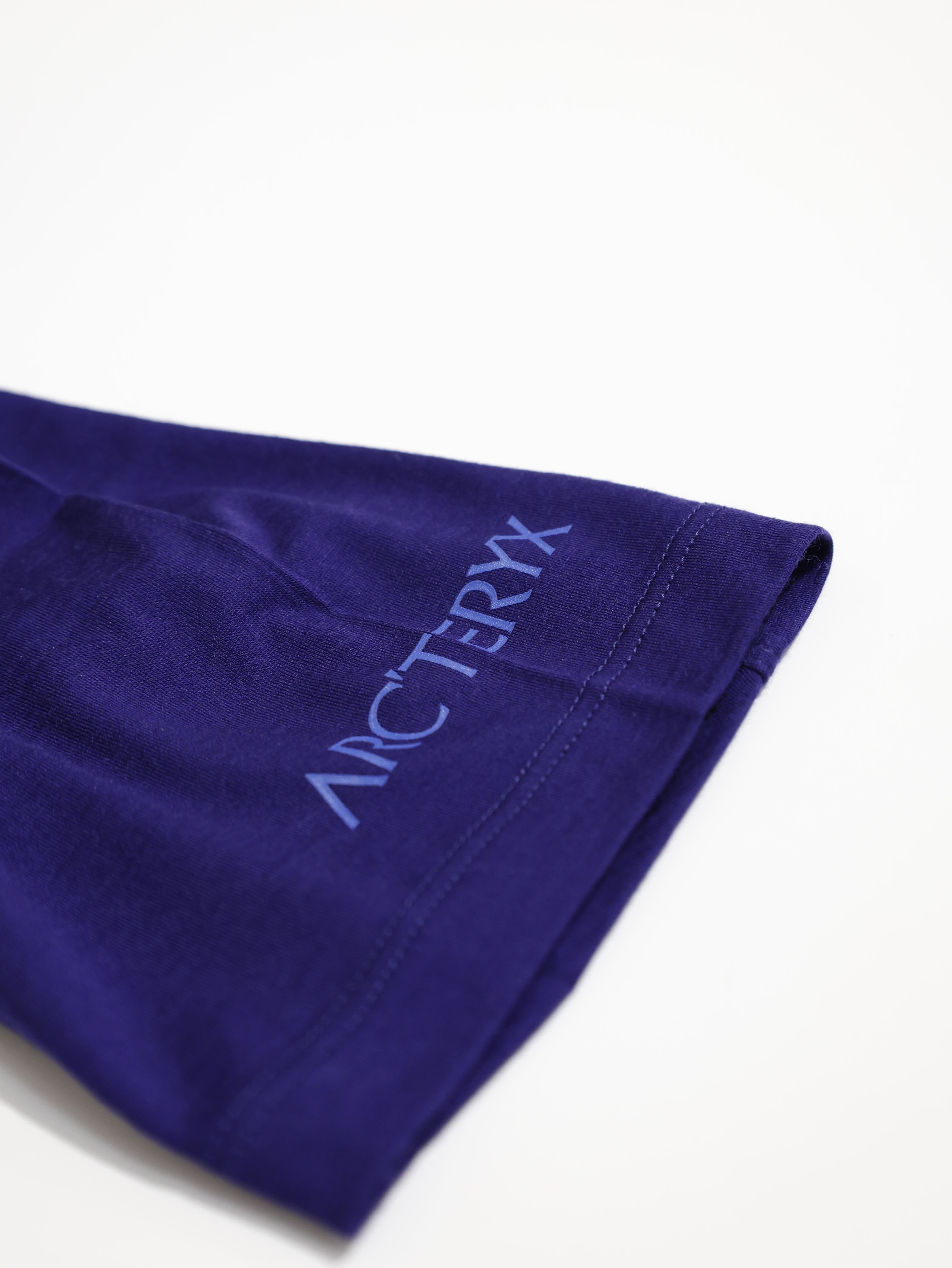 ARCTERYX 始祖鳥 男 lonia Logo 羊毛短袖圓領杉 X000006796