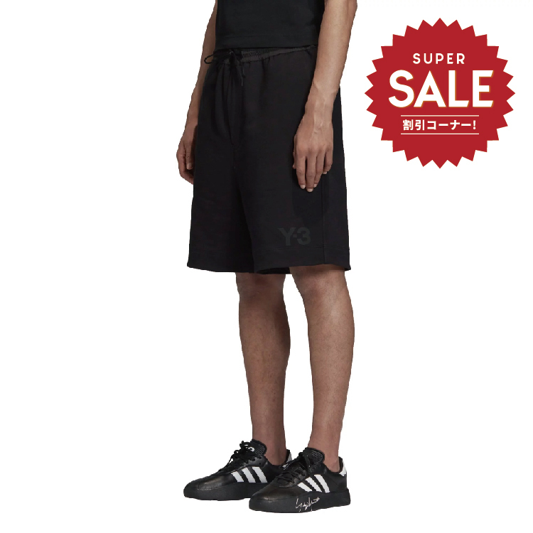 【 Y-3 M CL TRY SHORTS 休閒棉短褲 - 黑 】