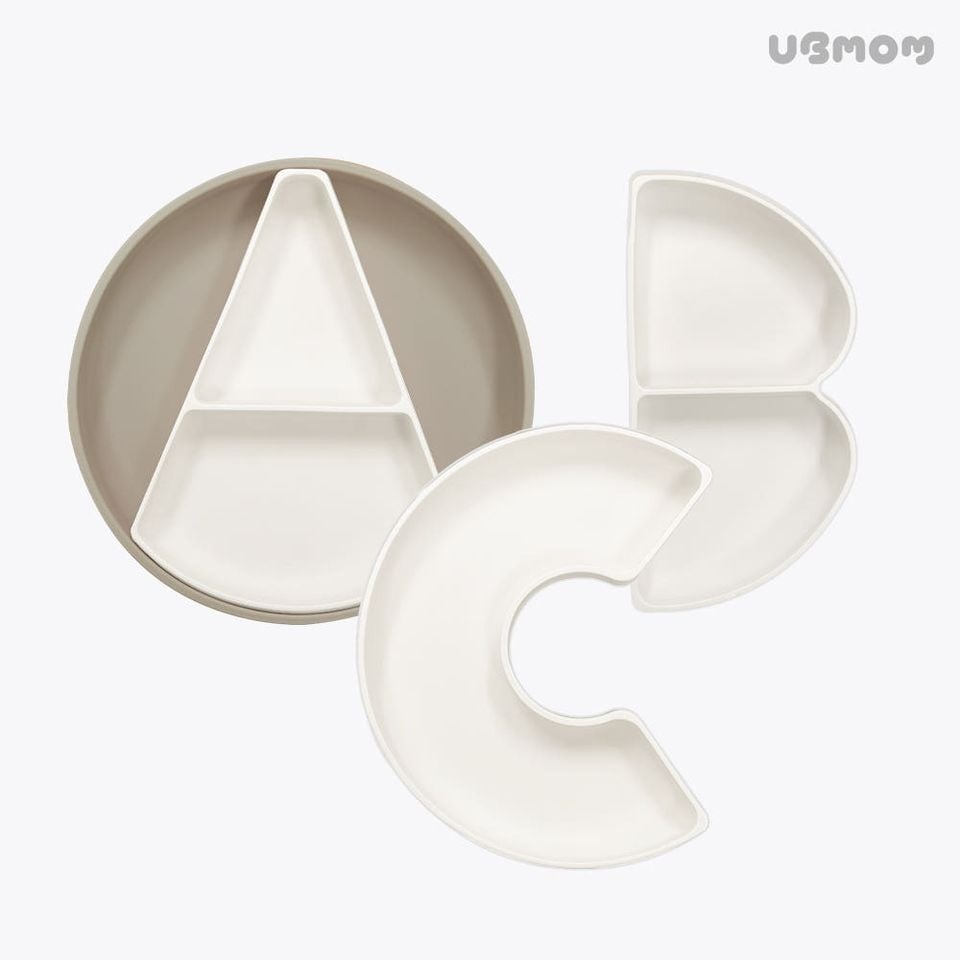 UBMOM ABC可拆卸矽膠吸盤套裝