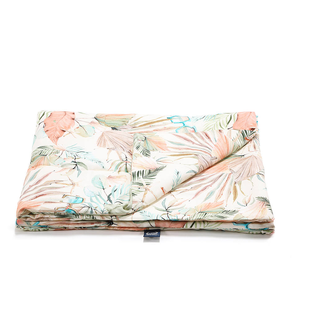 La Millou波蘭 竹纖涼感被(140x110cm)｜抗菌被｜無流蘇簡約質感｜棕櫚女孩