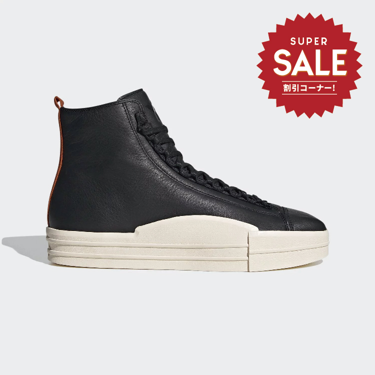 【 Y-3 YUBEN MID 頂級鞋款 -黑 】