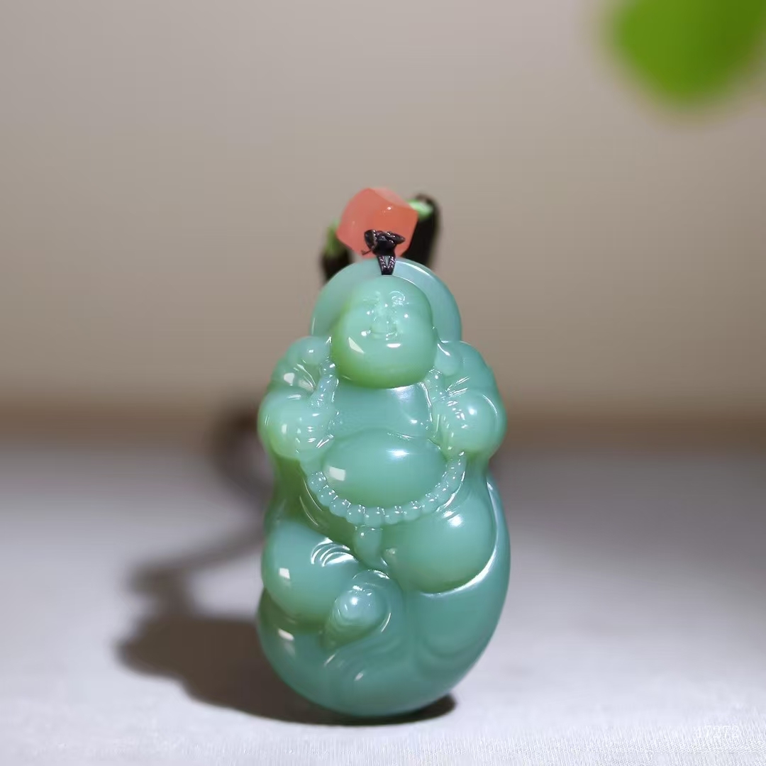 和田玉慈懷無量,天然和田玉軟玉