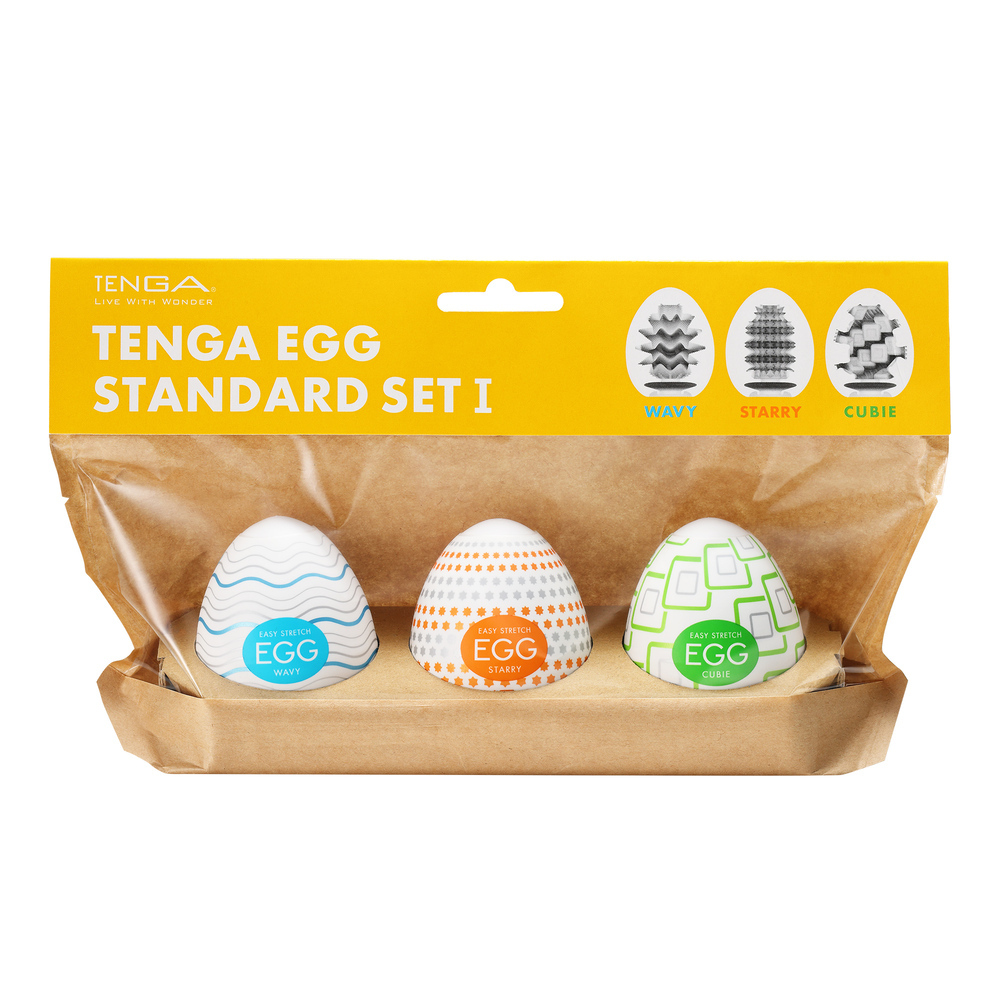 TENGA EGG STANDARD 彈嫩系列 [3入綜合包 A款]