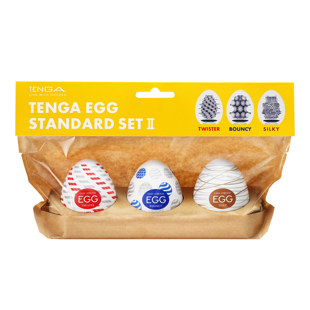 TENGA EGG STANDARD 彈嫩系列 [3入綜合包 B款]