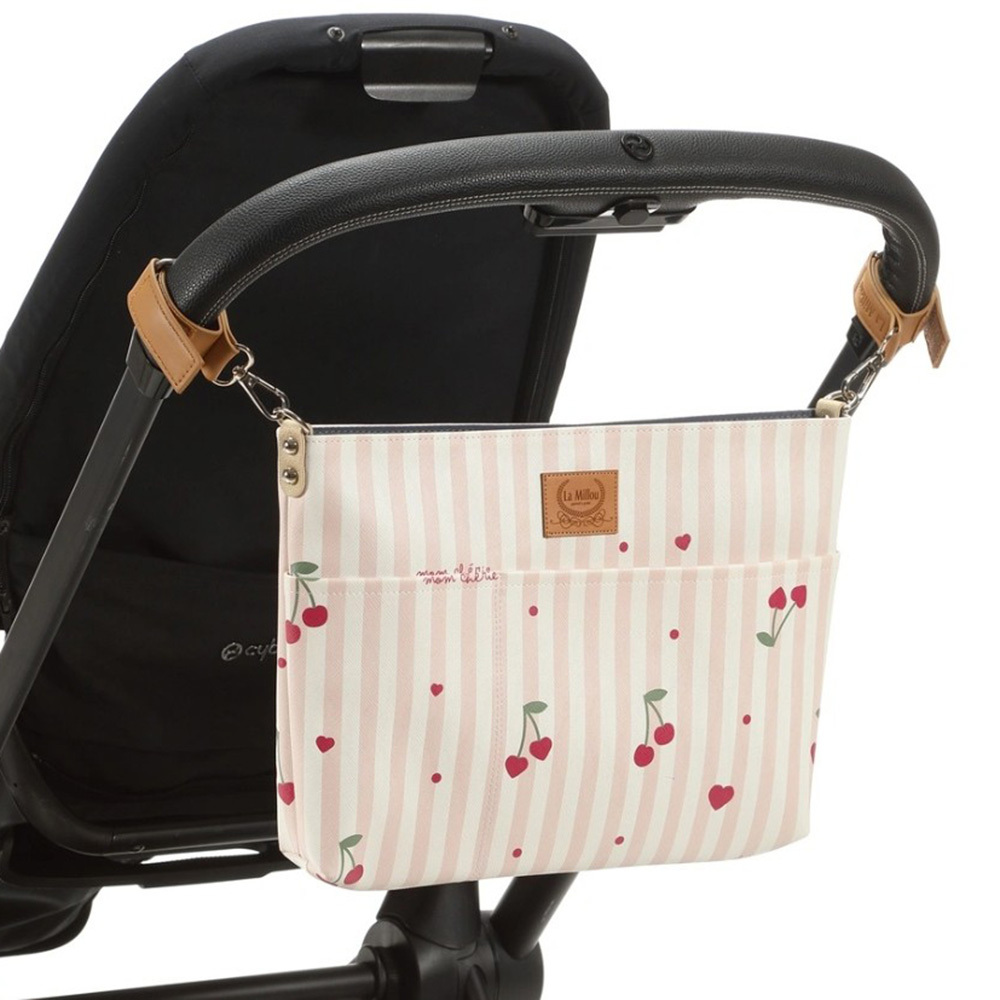 FEERIA妃芮亞推車掛包-霧面皮革款方型皮革掛勾｜繆思花園