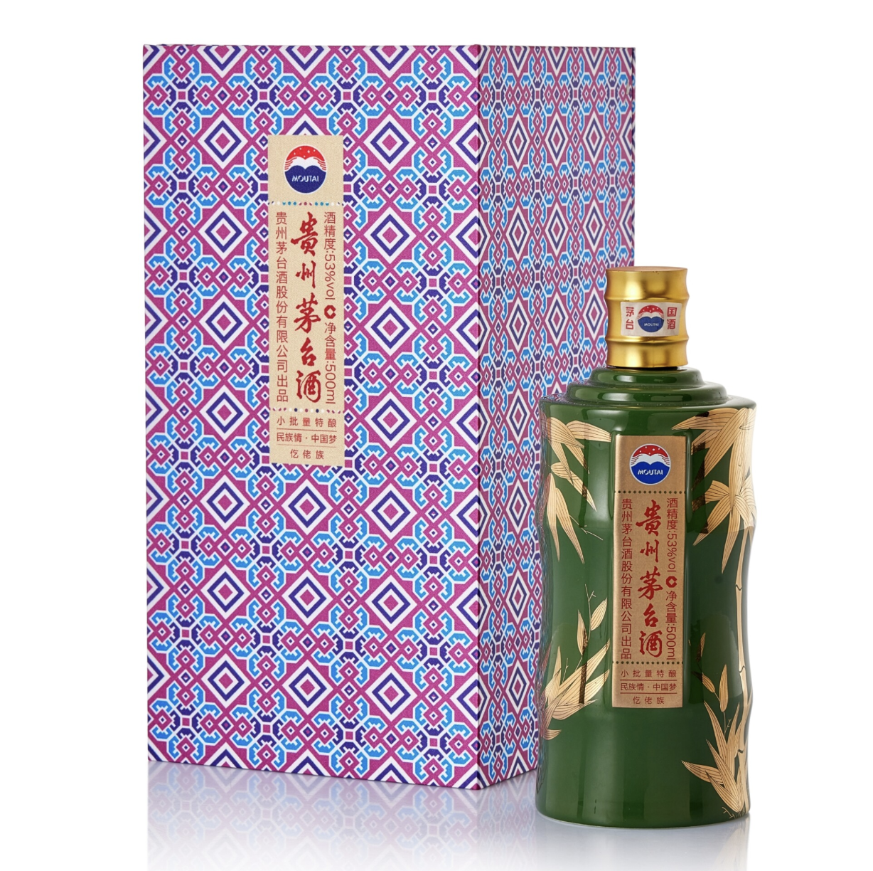 Kweichow Moutai 貴州茅台酒 五十六個民族紀念酒 - 仡佬族 (2017)(1BT50)