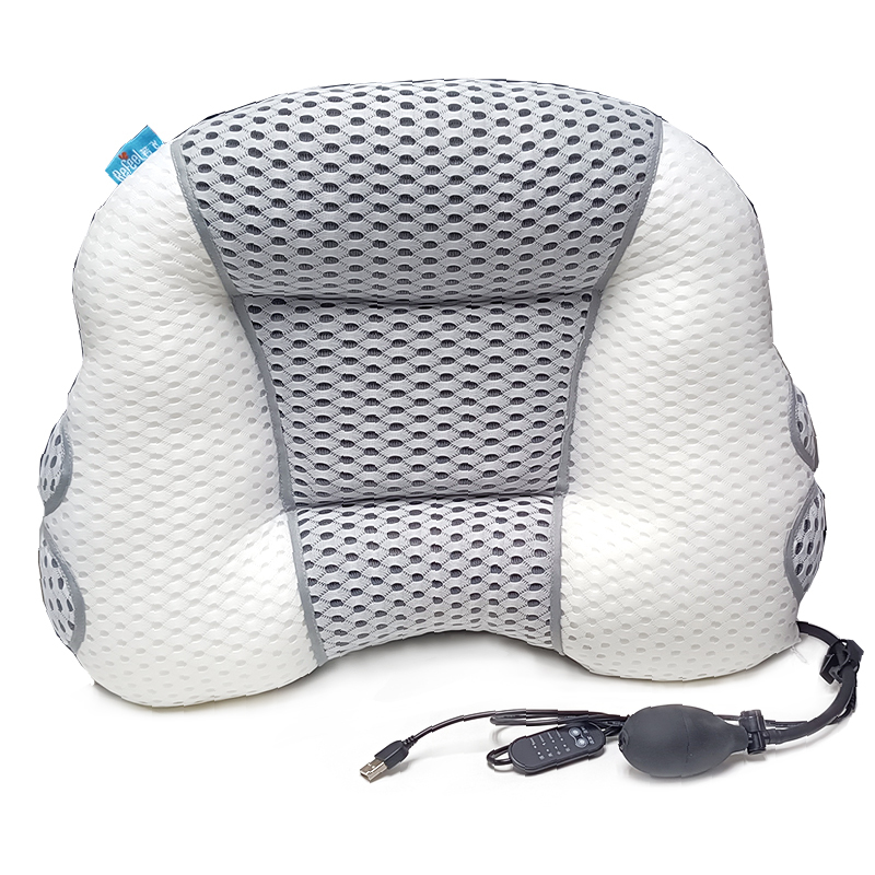 日本TSK 多功能熱敷氣囊頸椎枕頭 P3137