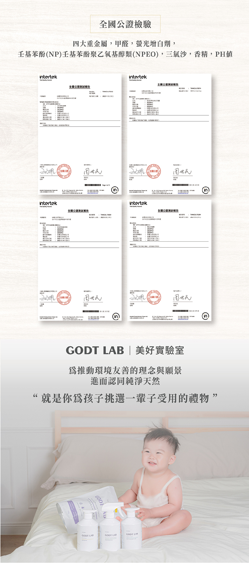 GODT LAB 美好實驗室，餐具清潔露