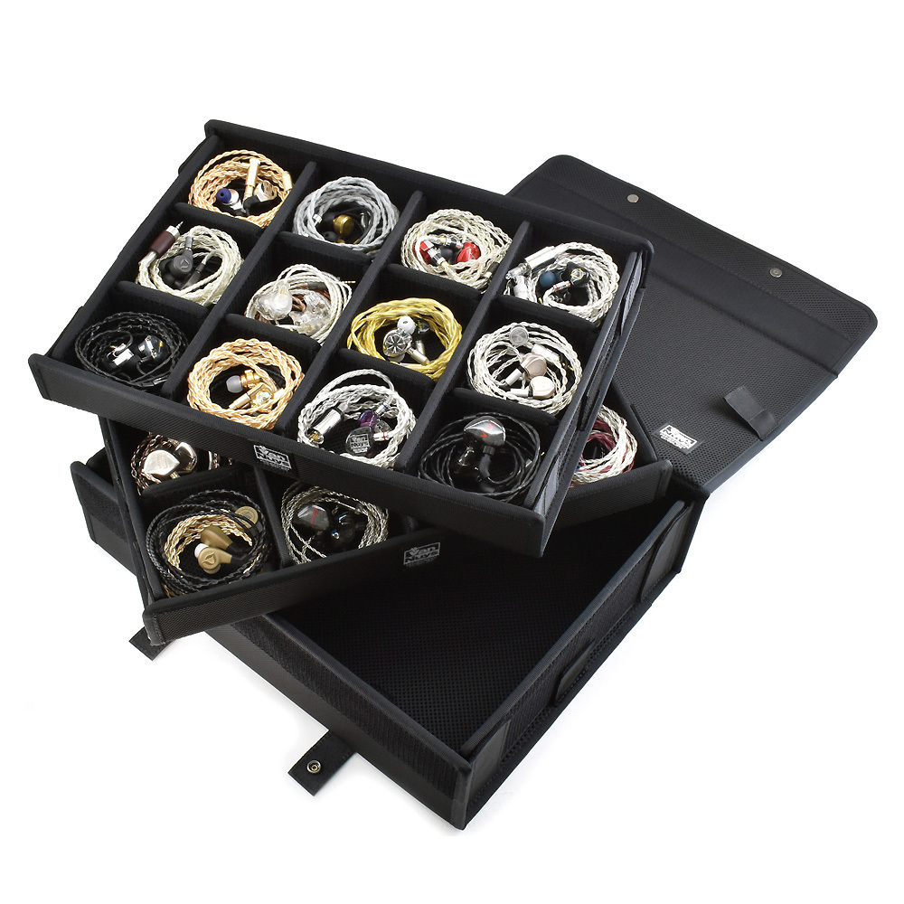 VanNuys E160 Premium 24-48格雙層耳機收納盒 限量生產