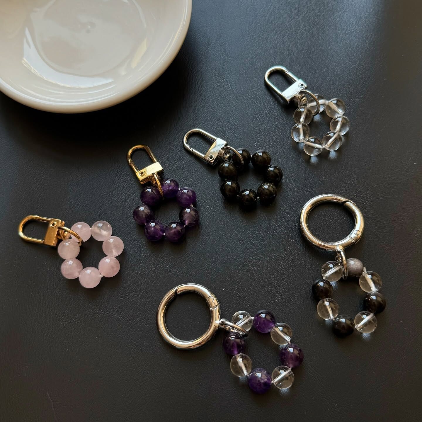 [原石] 水晶鑰匙圈