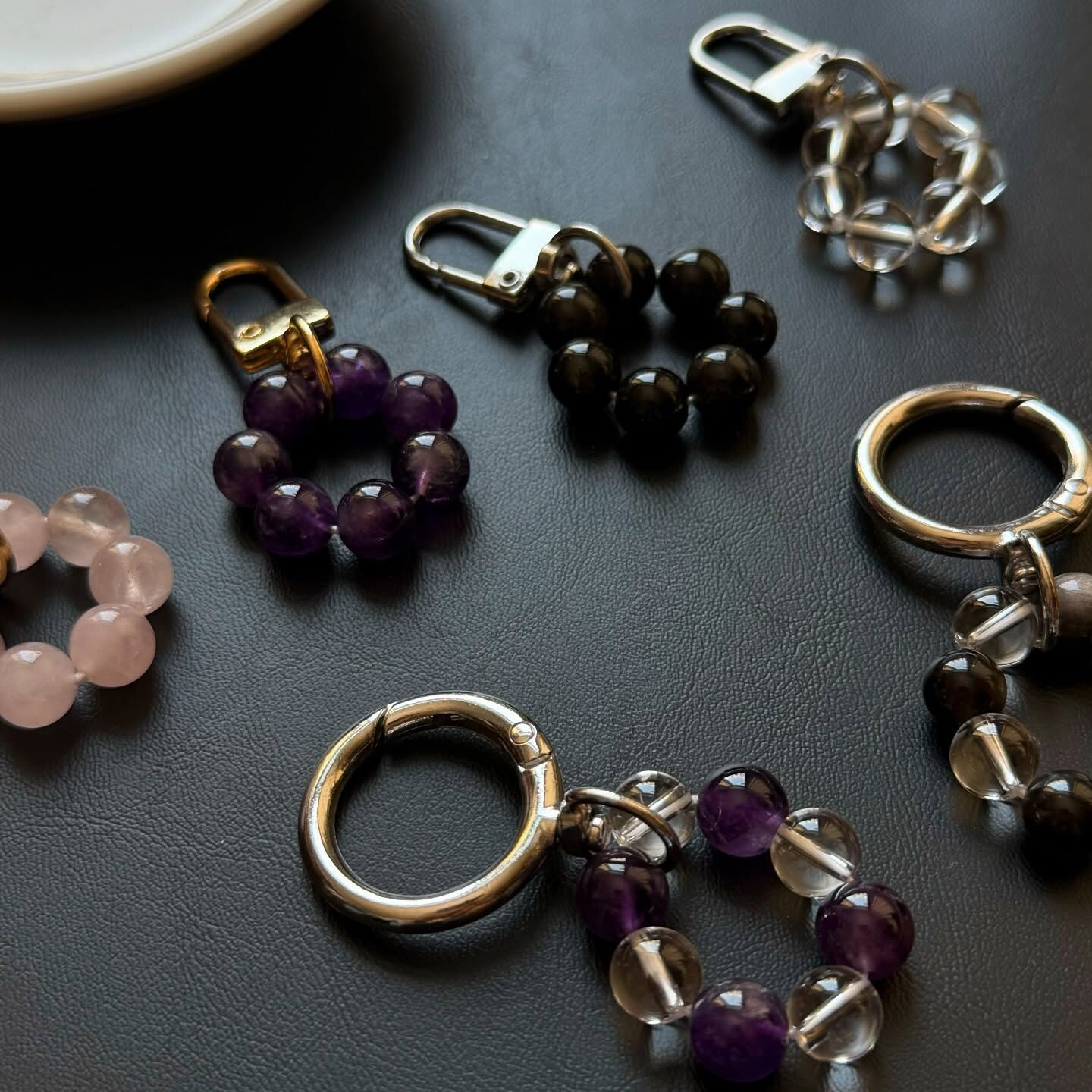 [原石] 水晶鑰匙圈