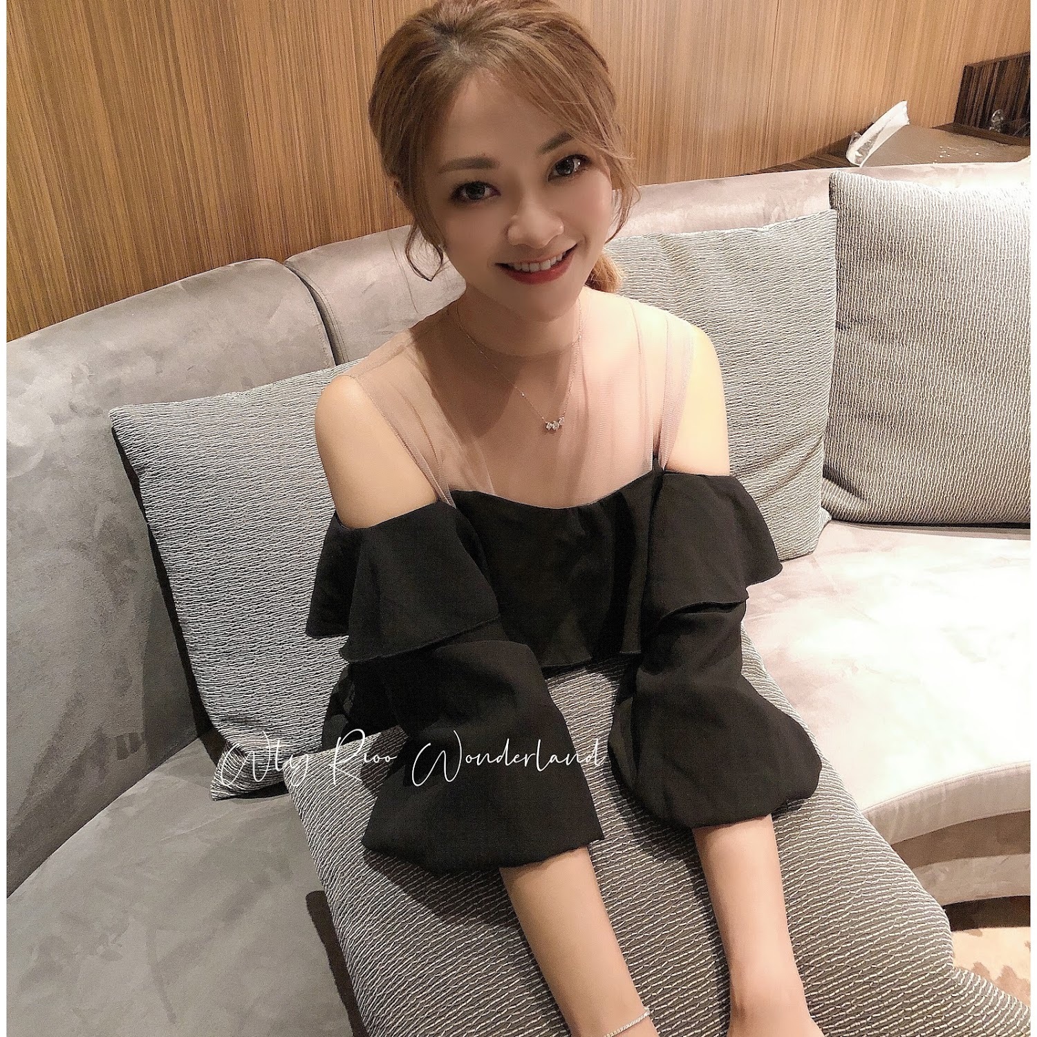 W083110 自家Ruffle衫