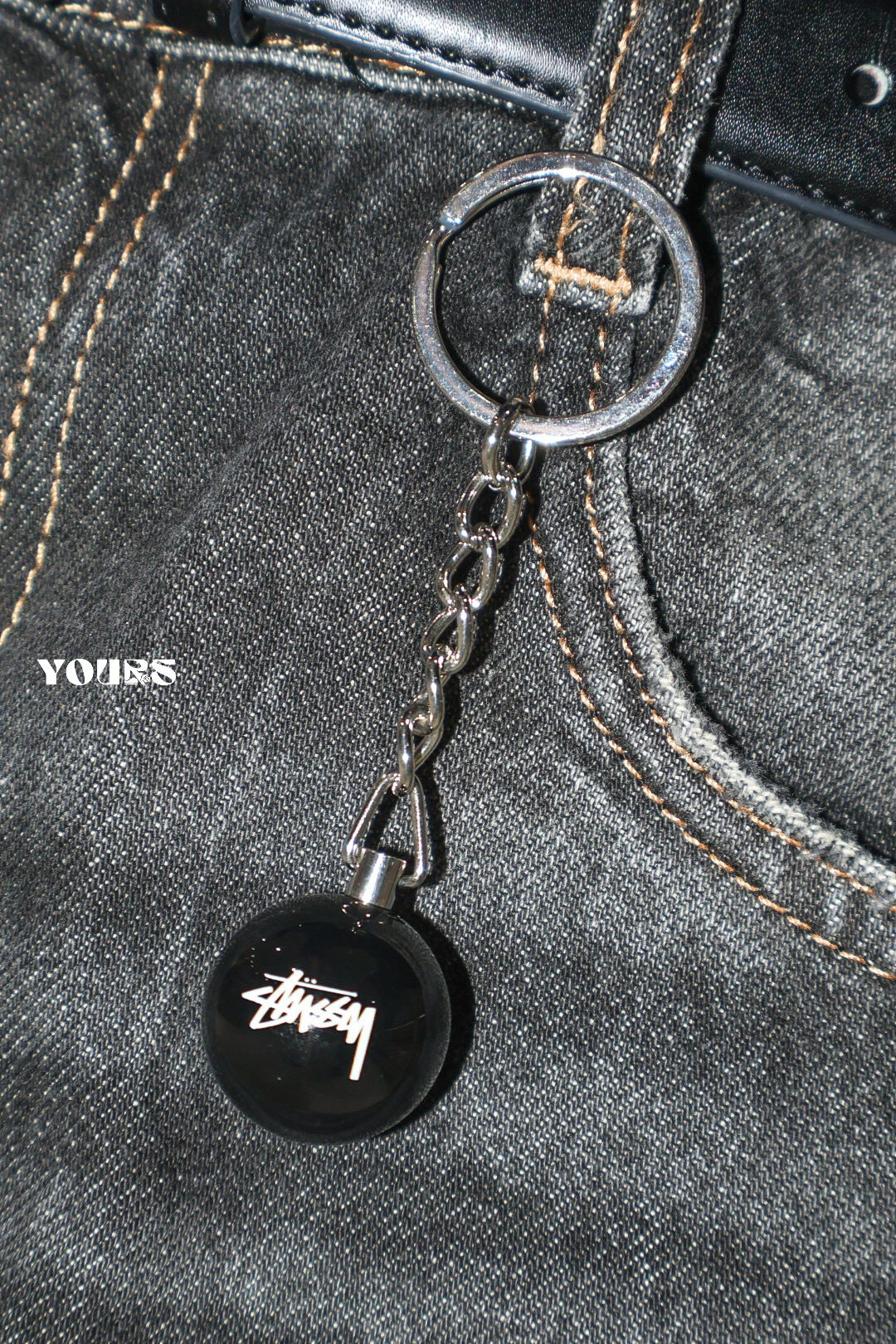 Stussy 8 Ball 八號球 鑰匙圈