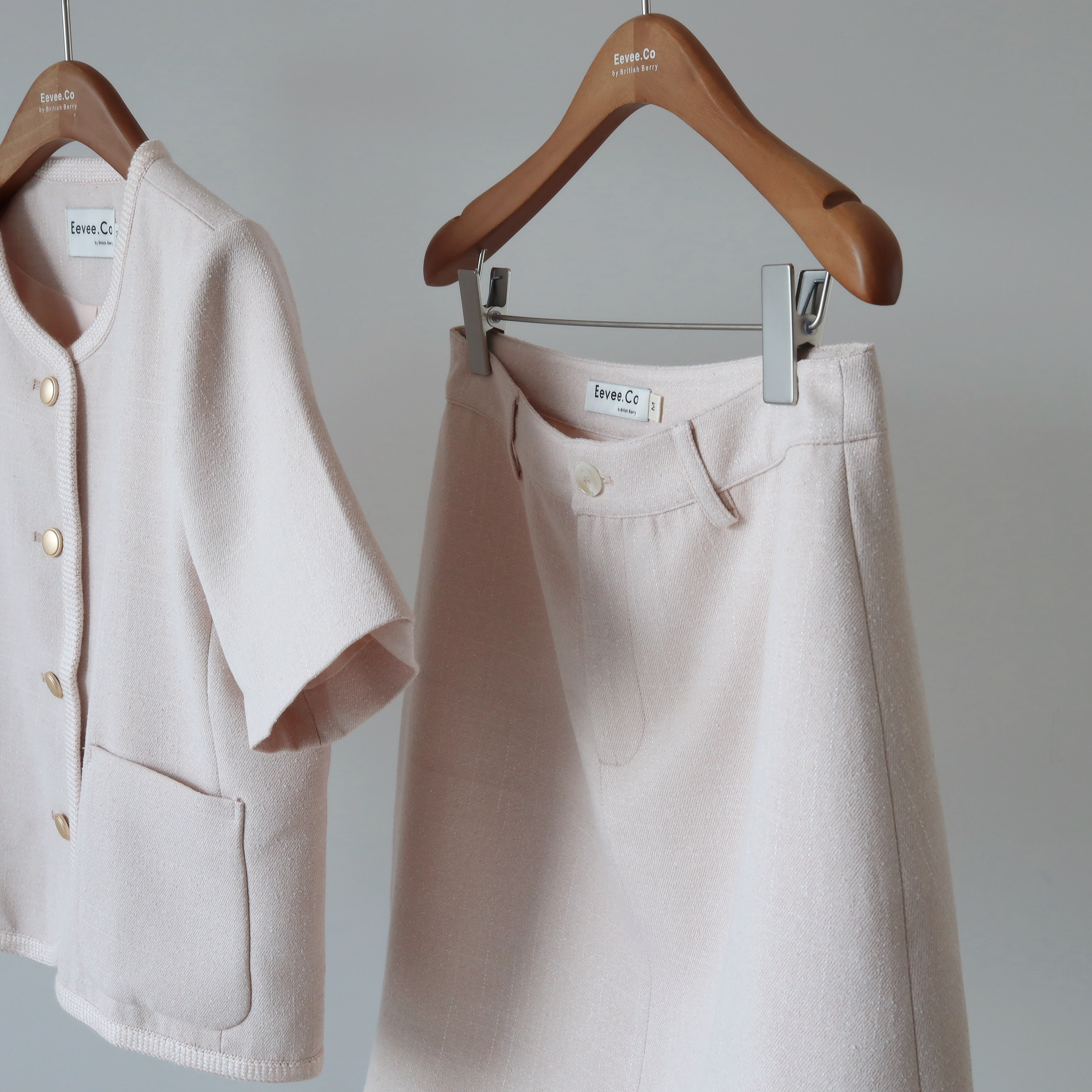 現貨  7261 小香風雪花短裙