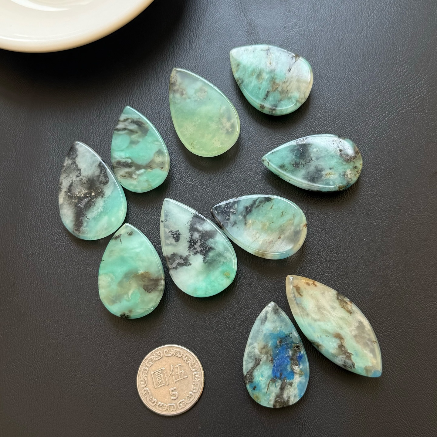 [原石] 鳳凰石 水晶蛋面 水晶墜面