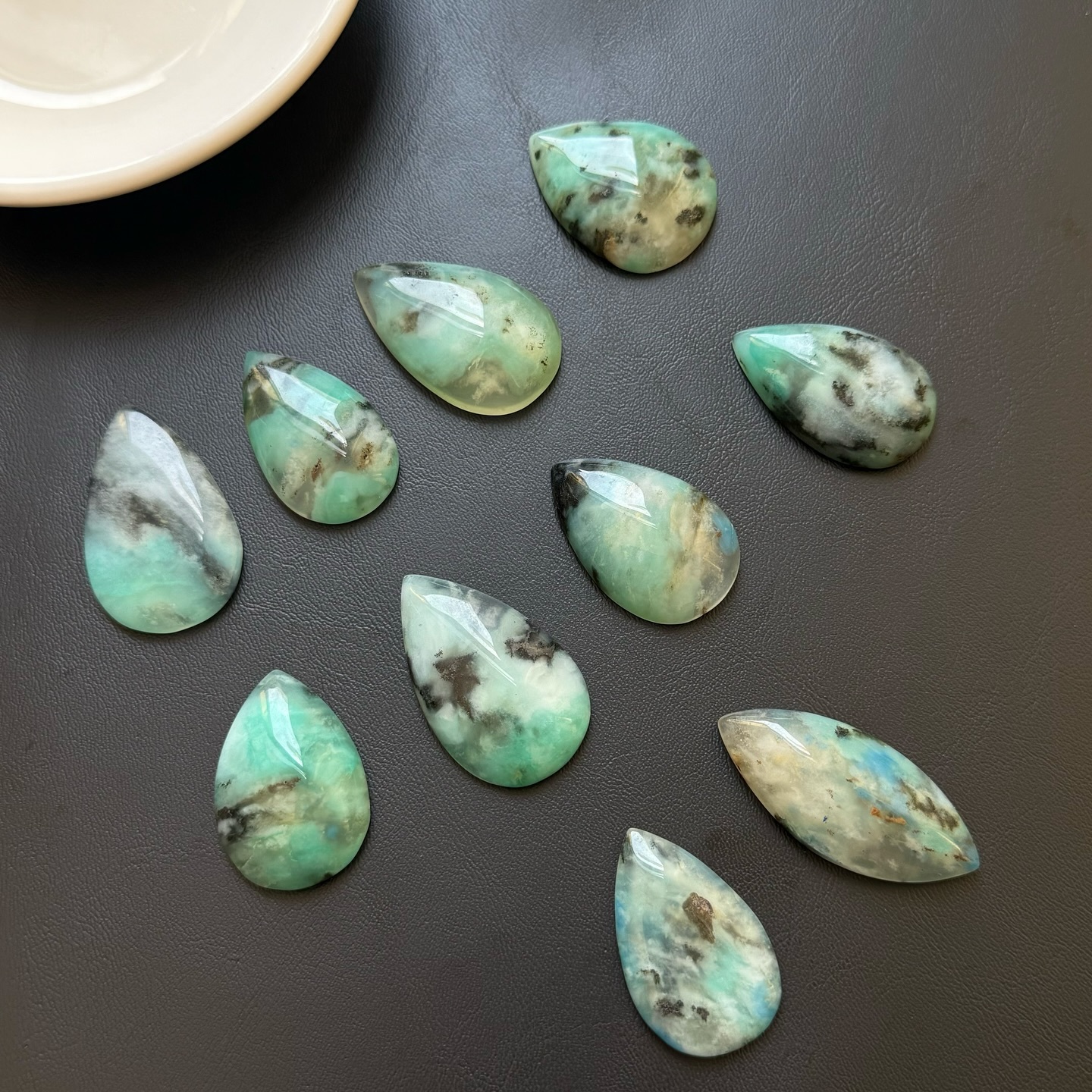 [原石] 鳳凰石 水晶蛋面 水晶墜面