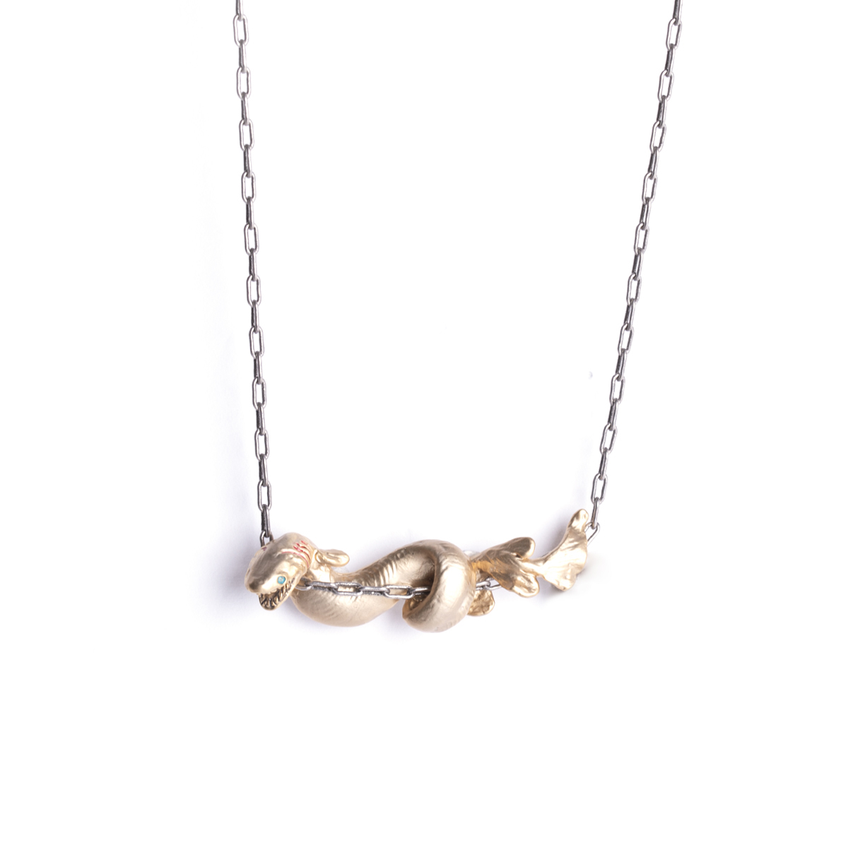 深海皺鰓鯊頸鏈