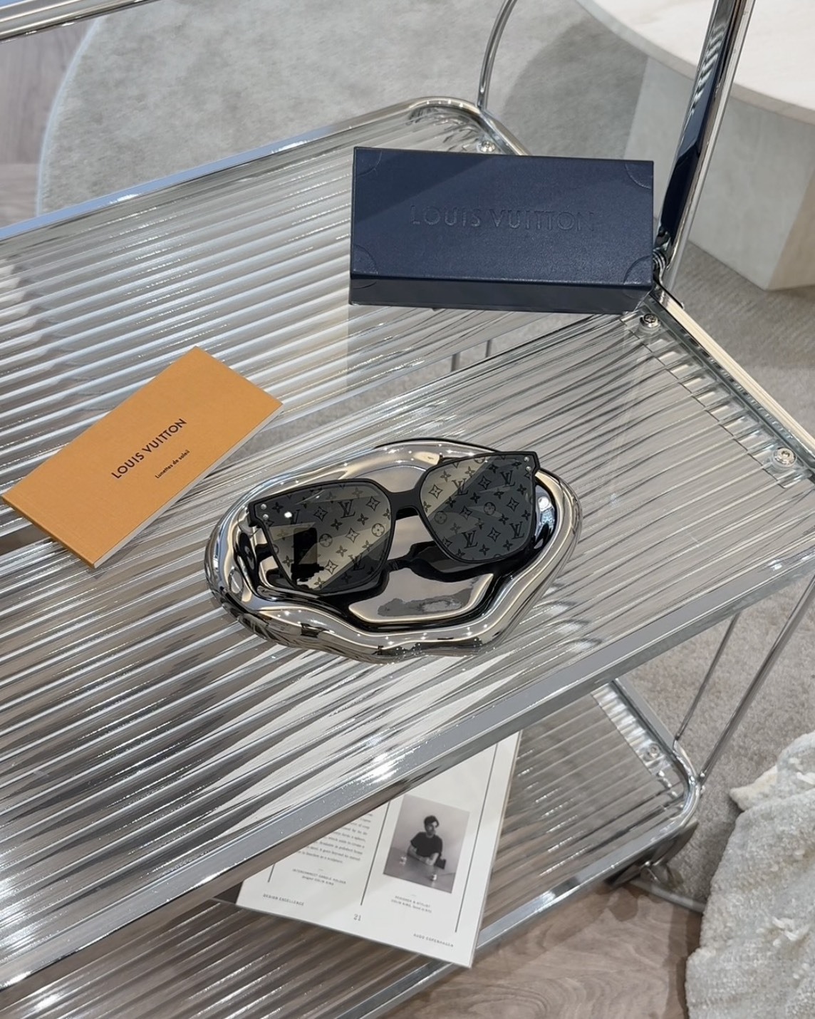 LV｜WAIMEA 老花滿版墨鏡 黑色 Z2975E