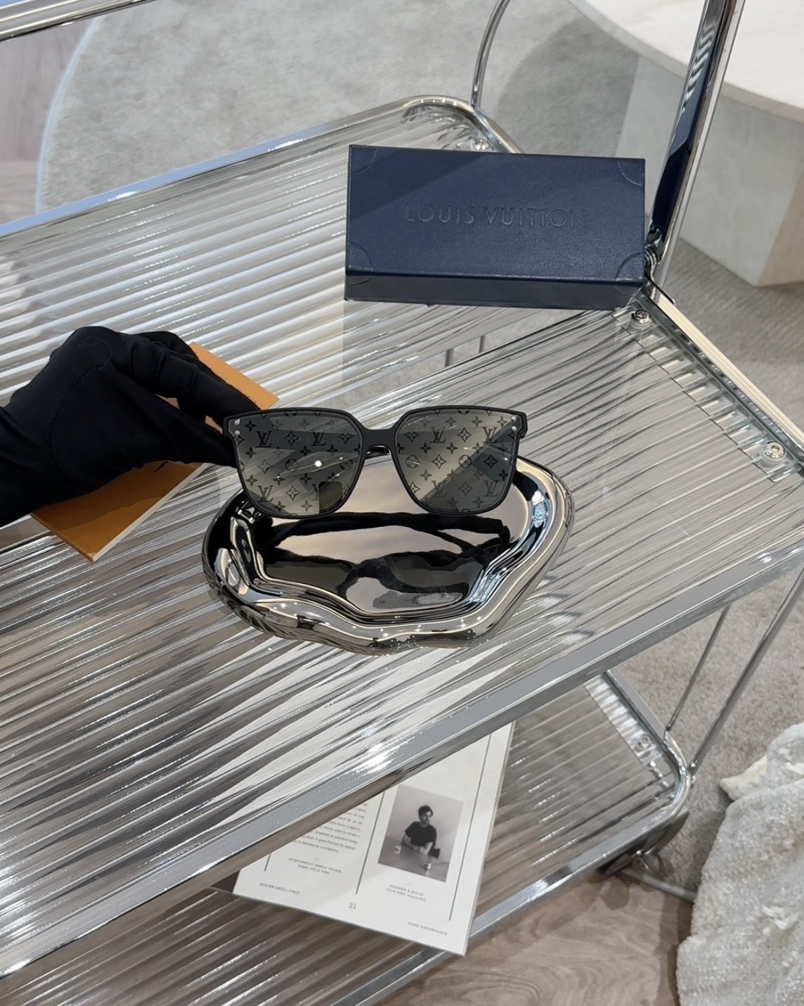 LV｜WAIMEA 老花滿版墨鏡 黑色 Z2975E