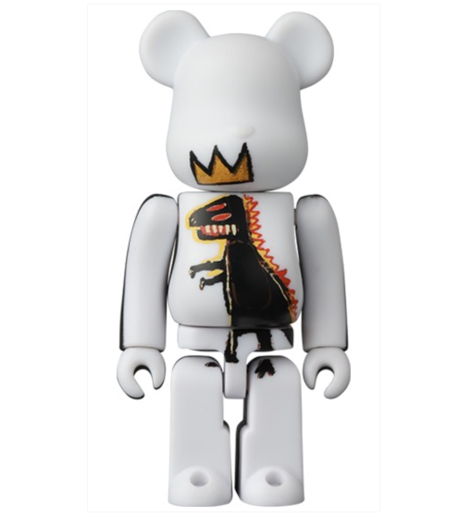 BEARBRICK 100% SERIES 44 ANIMAL Jean Michael Basquiat